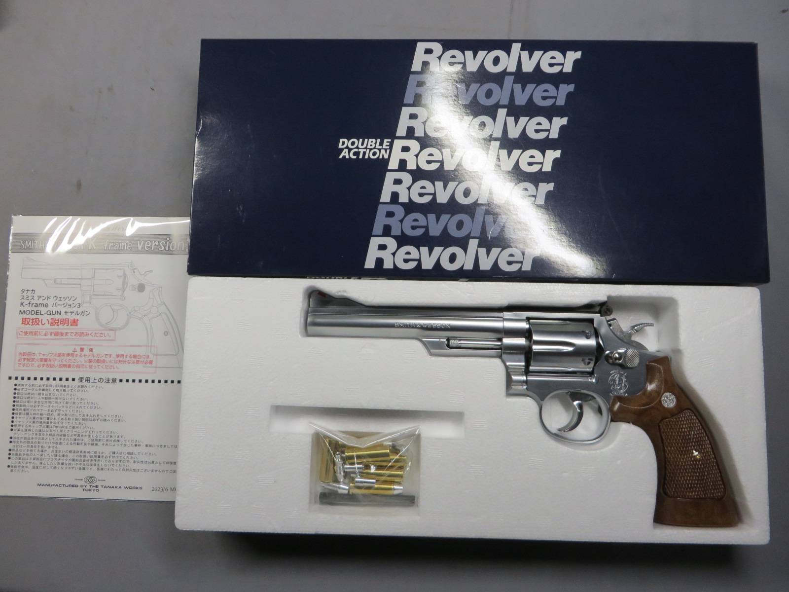【タナカ】S&W M66 コンバットマグナム 6in Ver.3   モデルガン