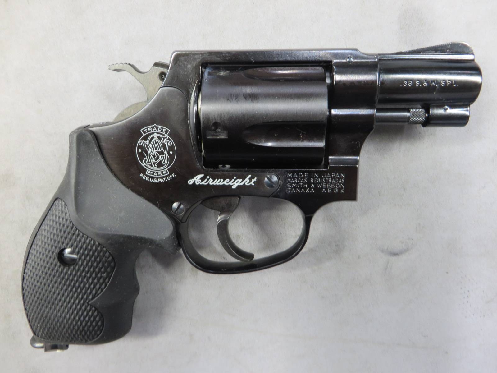 【タナカ】S&W M37 エアーウエイト J-Police スチールフィニッシュ 警察仕様