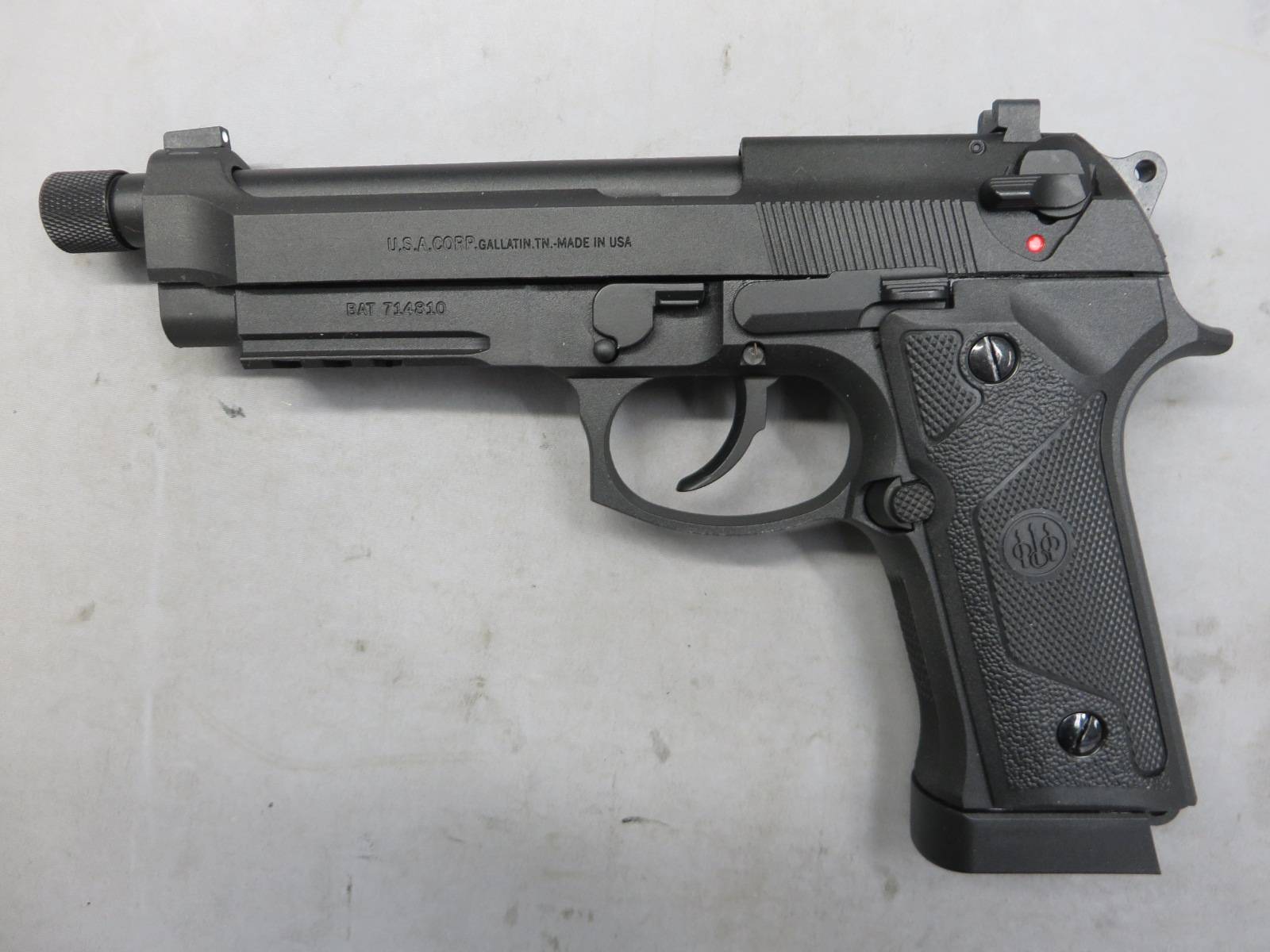 【Baton Airsoft】BM-9 ブラック CO2 GBB・ベレッタM9A3