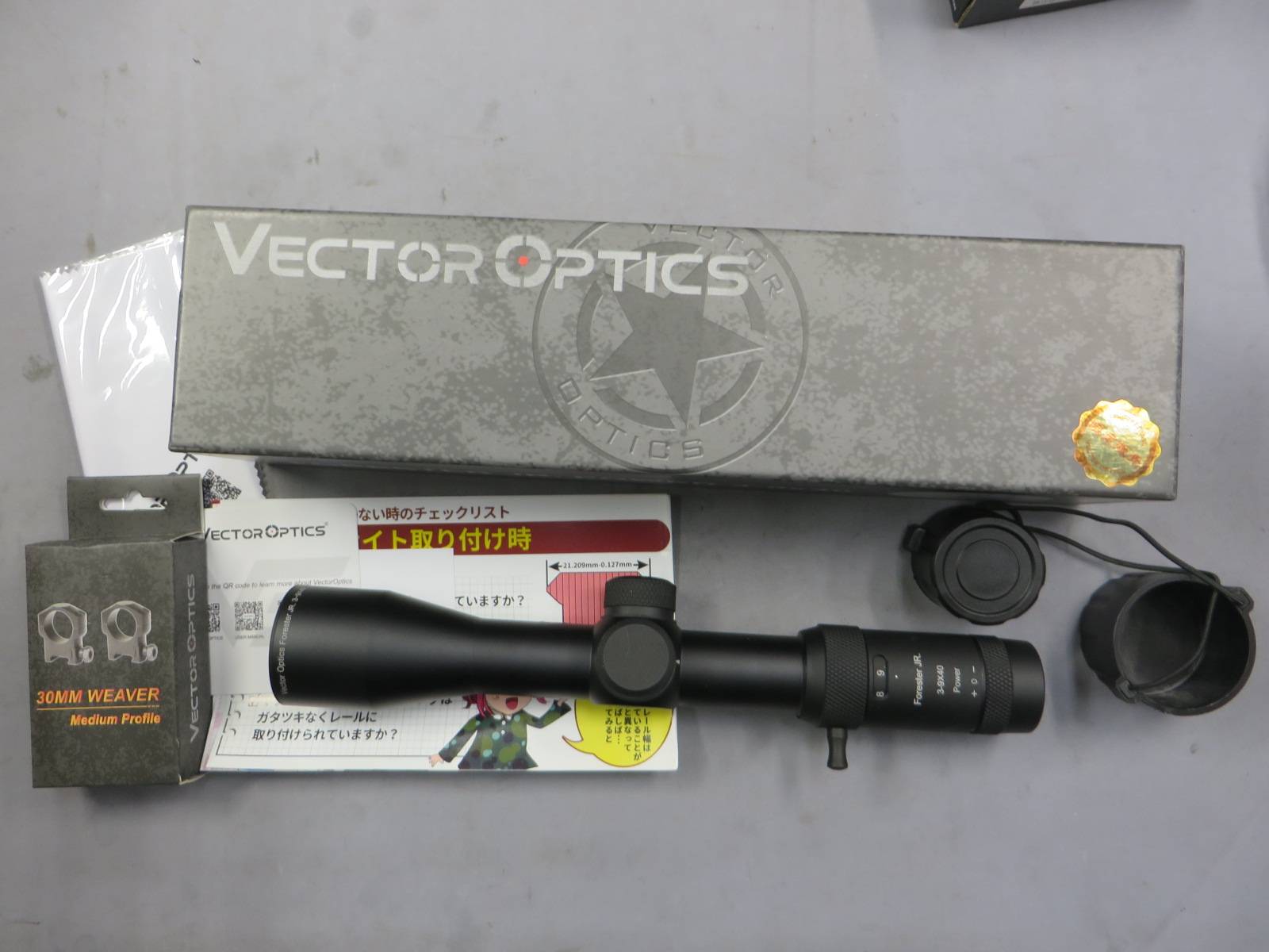 【VectorOptics】FORESTER JR POWER 3-9×40 スコープ