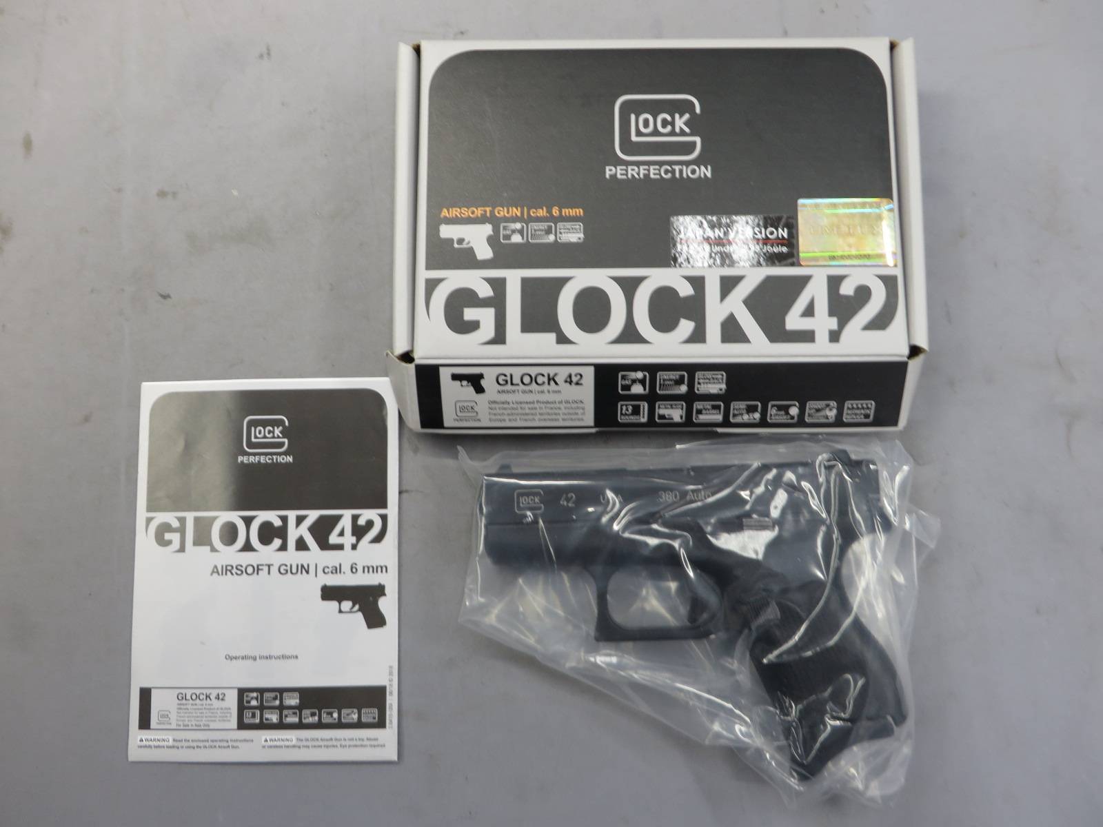 【UMAREX】グロック42 メタルスライド　G42 Glock42