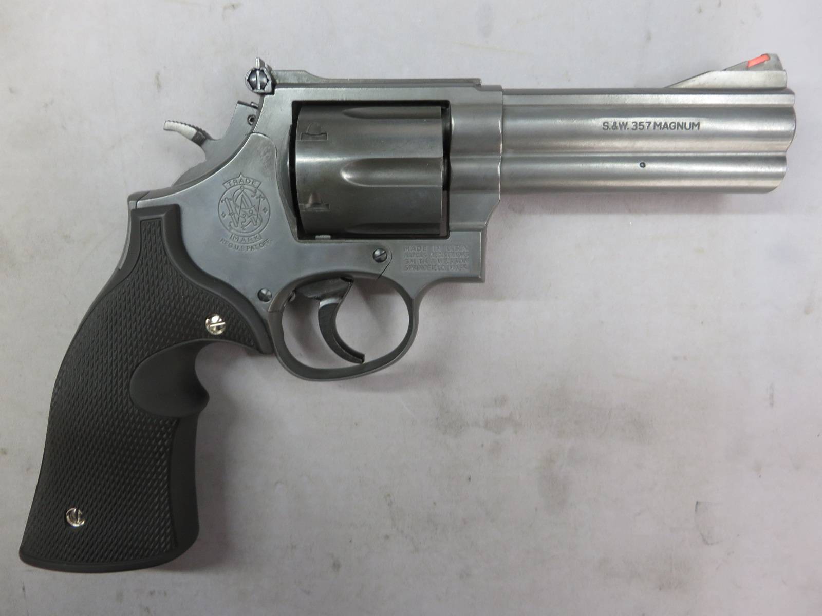 【マルシン】S&W M586 4in エクセレント HW プラグリップ　 モデルガン