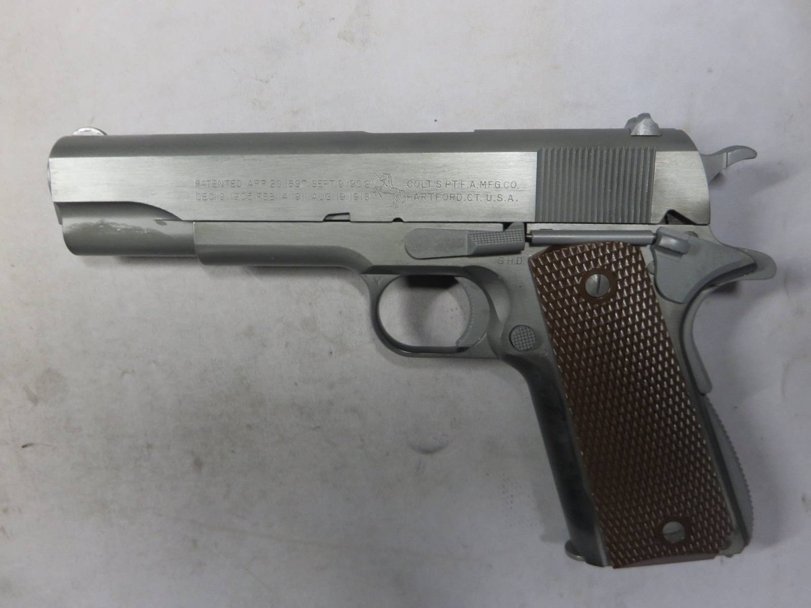 【ウエスタンアームズ】コルト ガバメント M1911A1ミリタリーモデル（ブラスト＆ソリッドフィニッシュ）