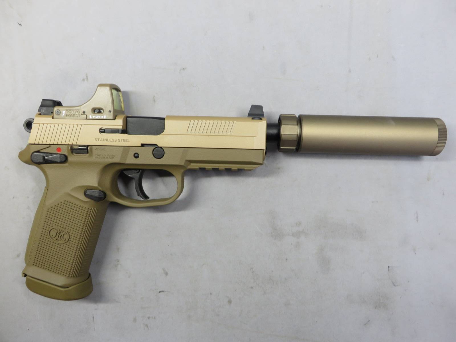 【東京マルイ】FNX-45 タクティカル / マイクロプロサイト・タクティカルサイレンサー