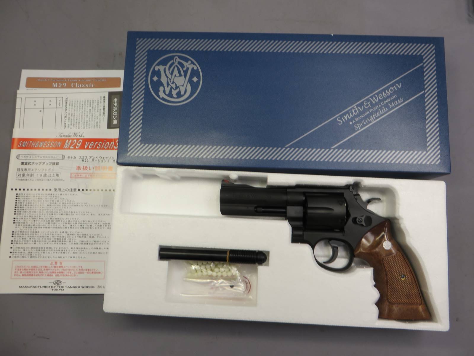 【タナカ】S&W M29 クラシック 4in HW Ver.3