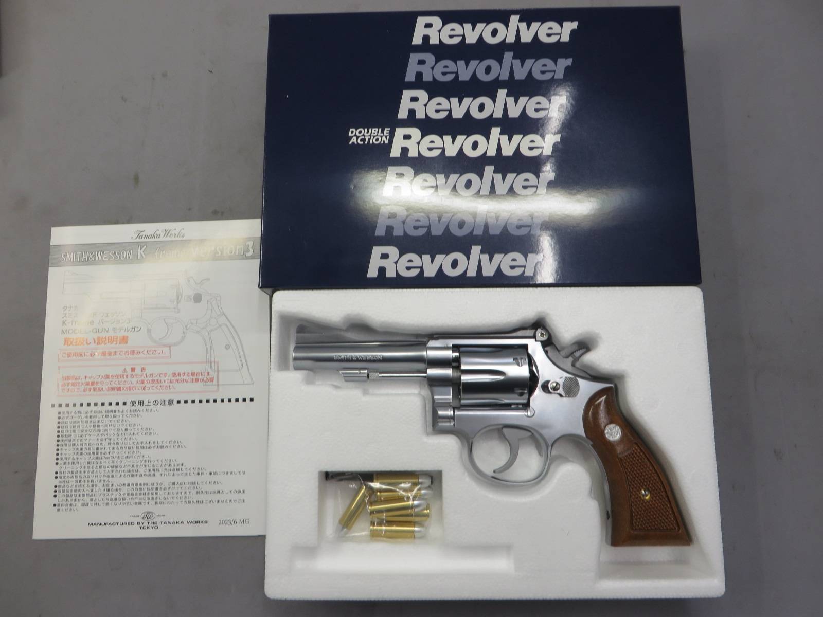 【タナカ】S&W M67 コンバットマスターピース .38spl 4in Ver.3   モデルガン