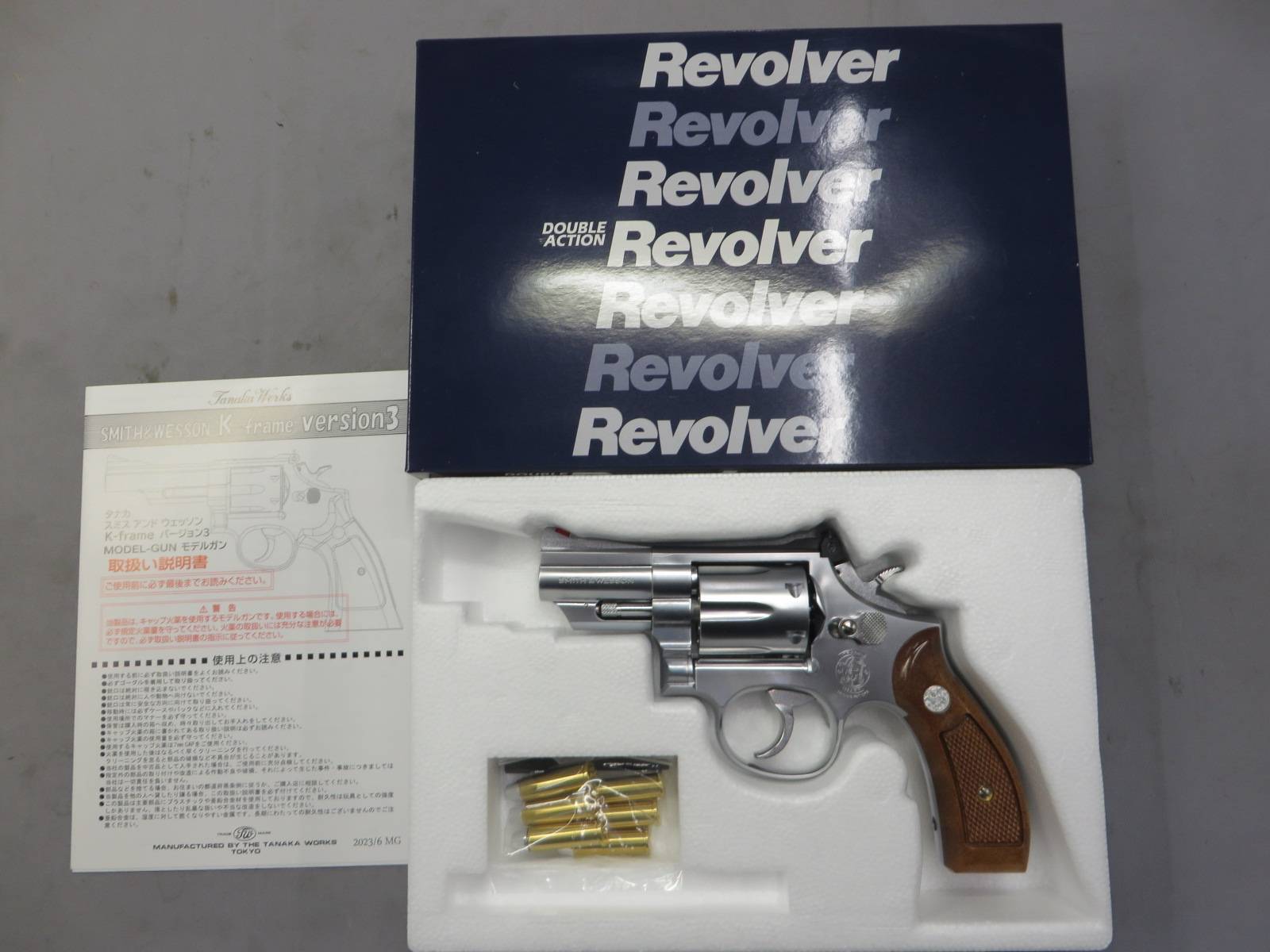 【タナカ】S&W M66 コンバットマグナム 2.5in Ver.3  モデルガン
