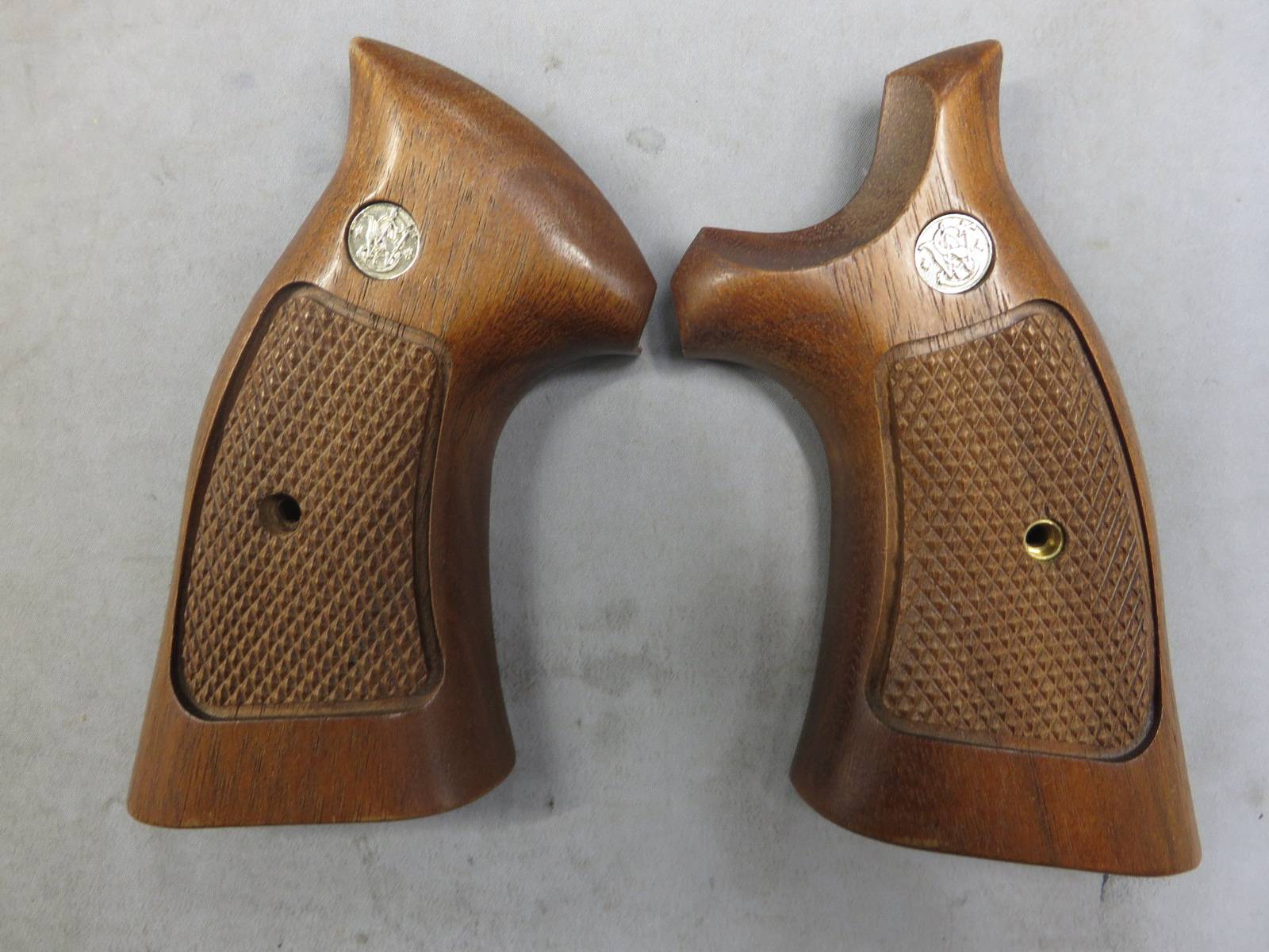 【マルシン】S&W M586・M686 木製グリップ（ガスガン用）