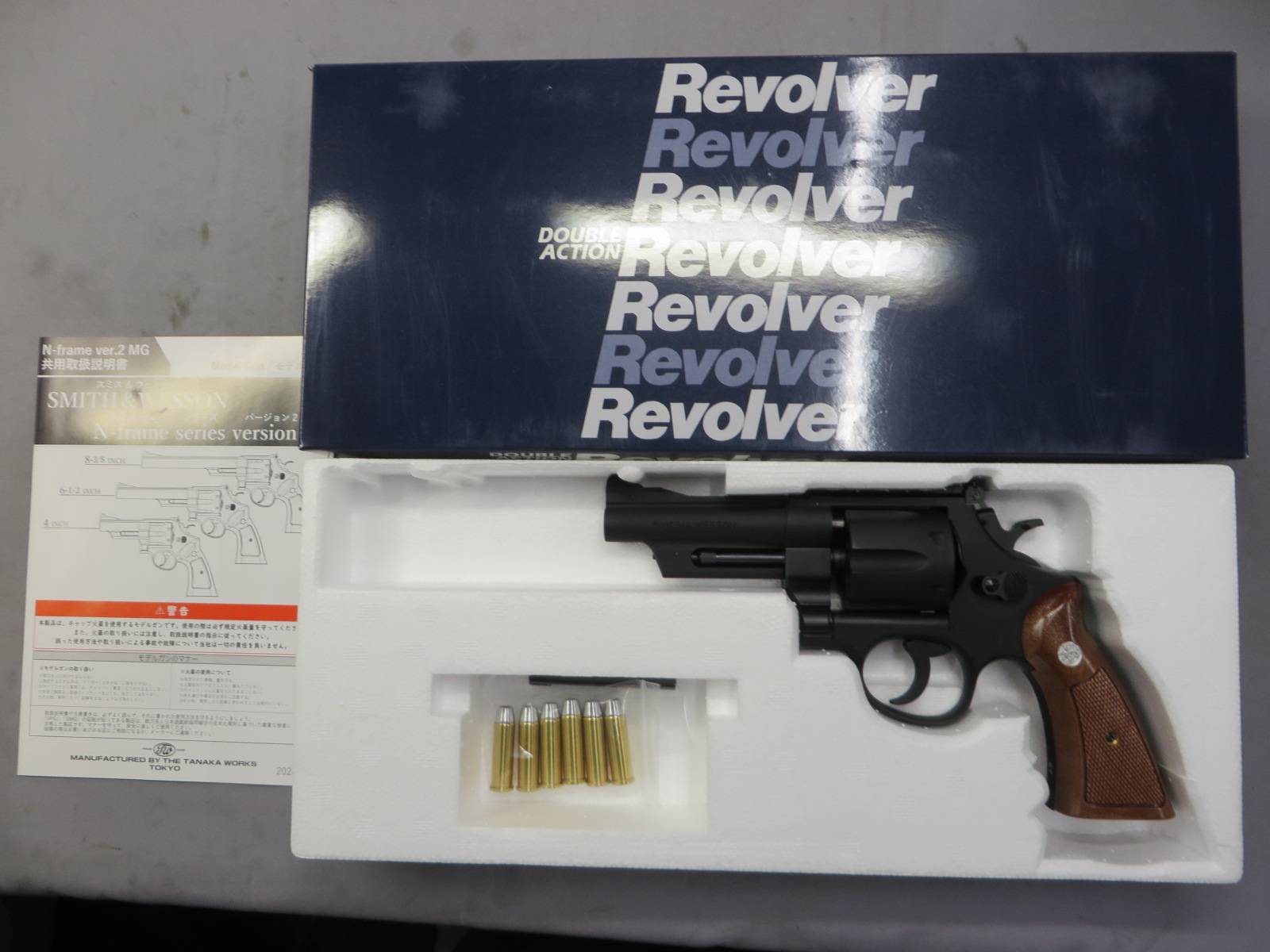 【タナカ】S&W M28 ハイウェイパトロールマン 4in HW  モデルガン