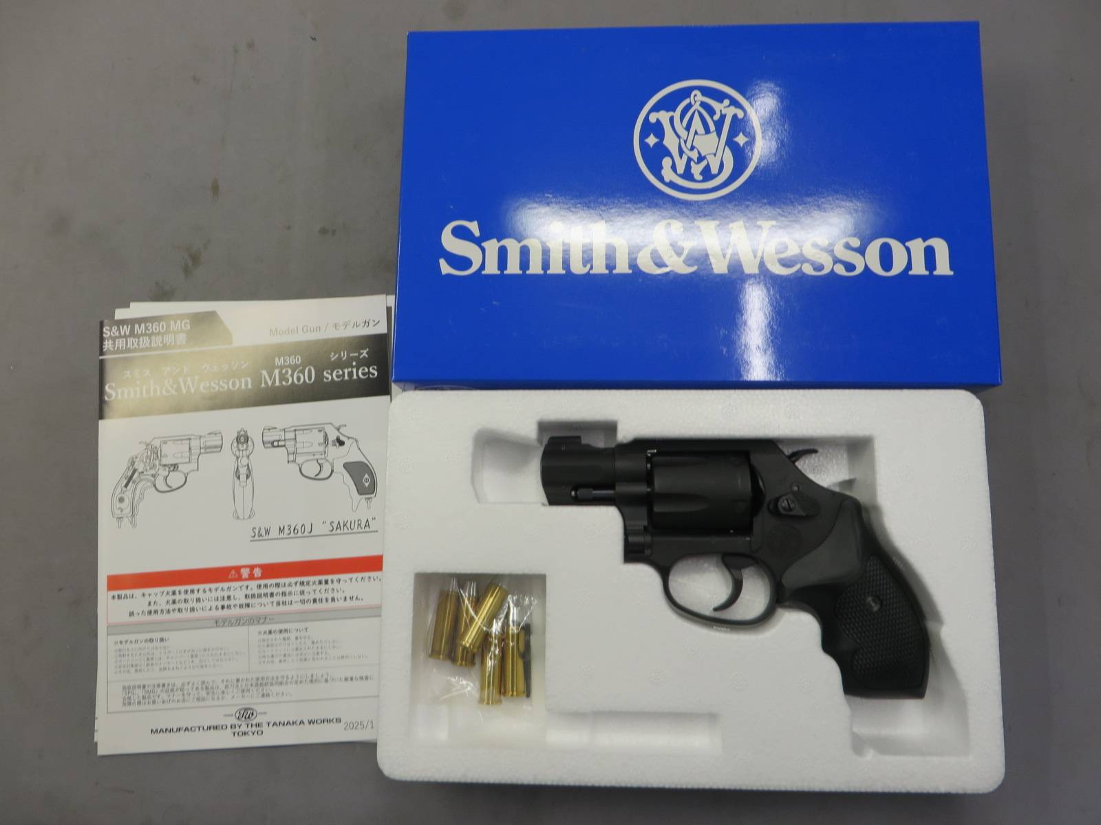 【タナカ】 S&W M&P 360 .357Magnum HW モデルガン