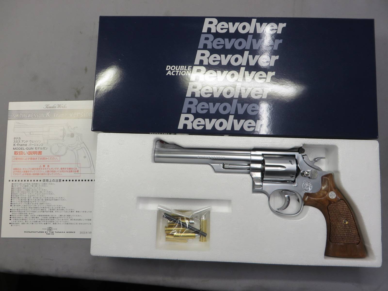 【タナカ】S&W M66 コンバットマグナム 6in Ver.3   モデルガン
