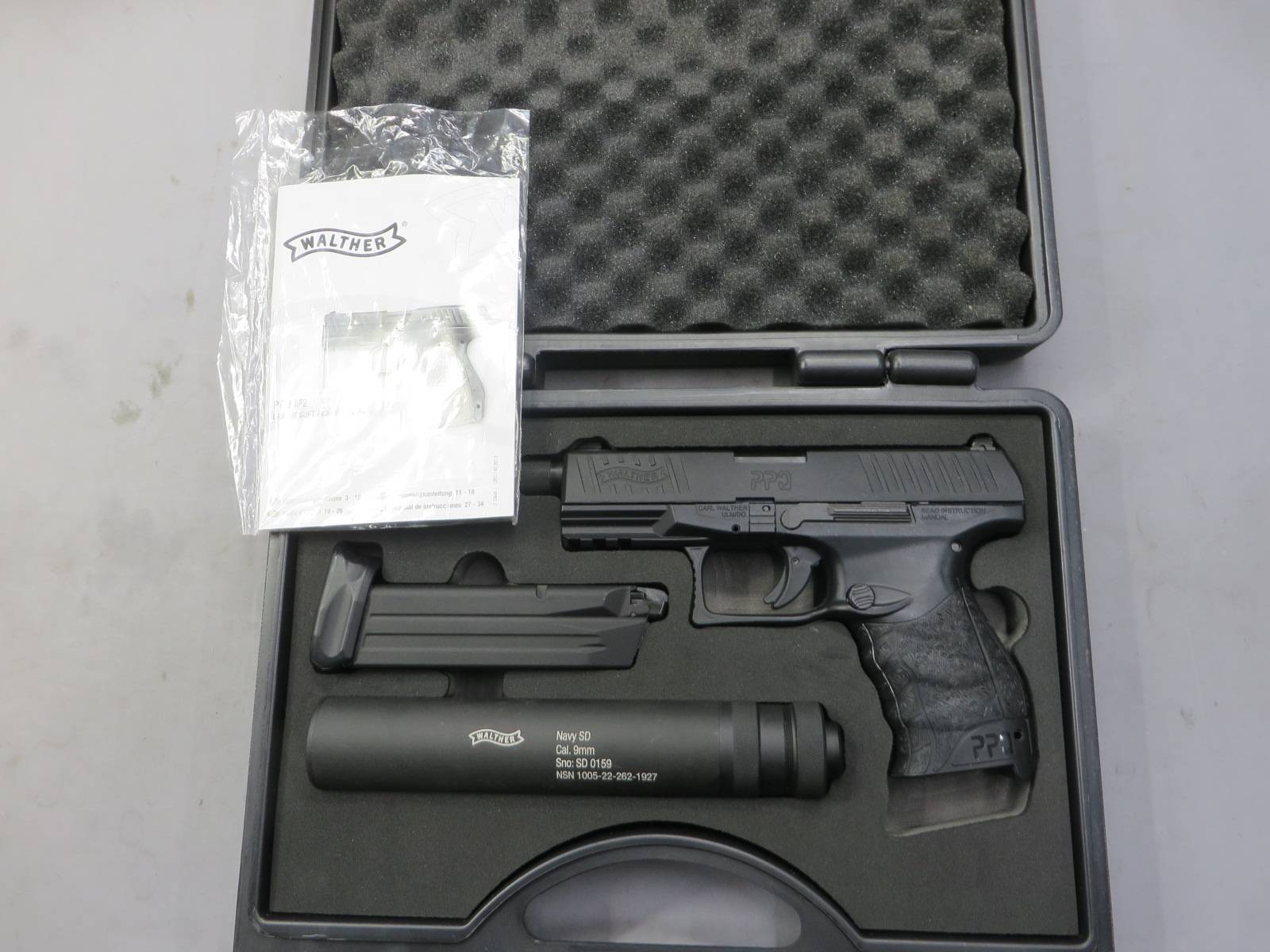 【UMAREX】ワルサーPPQ M2 NAVY DUTY KIT /メタルスライド