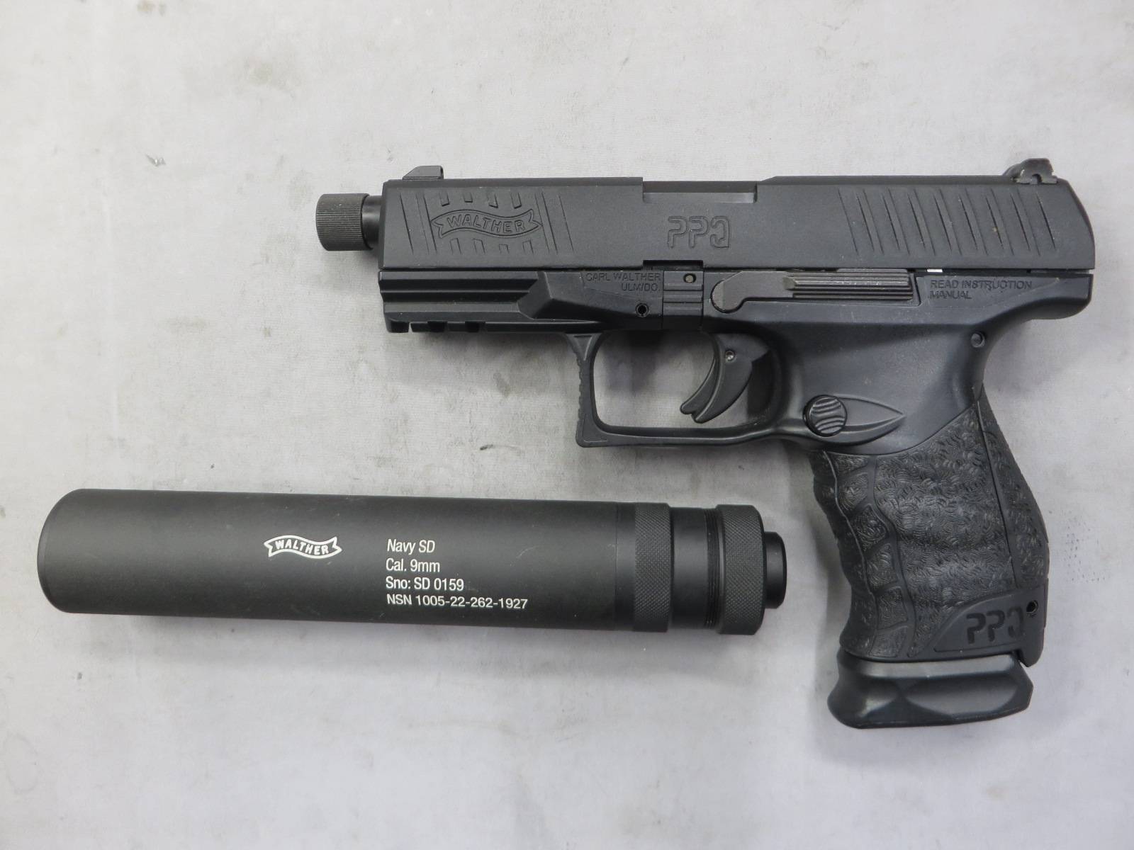 【UMAREX】ワルサーPPQ M2 NAVY DUTY KIT /メタルスライド