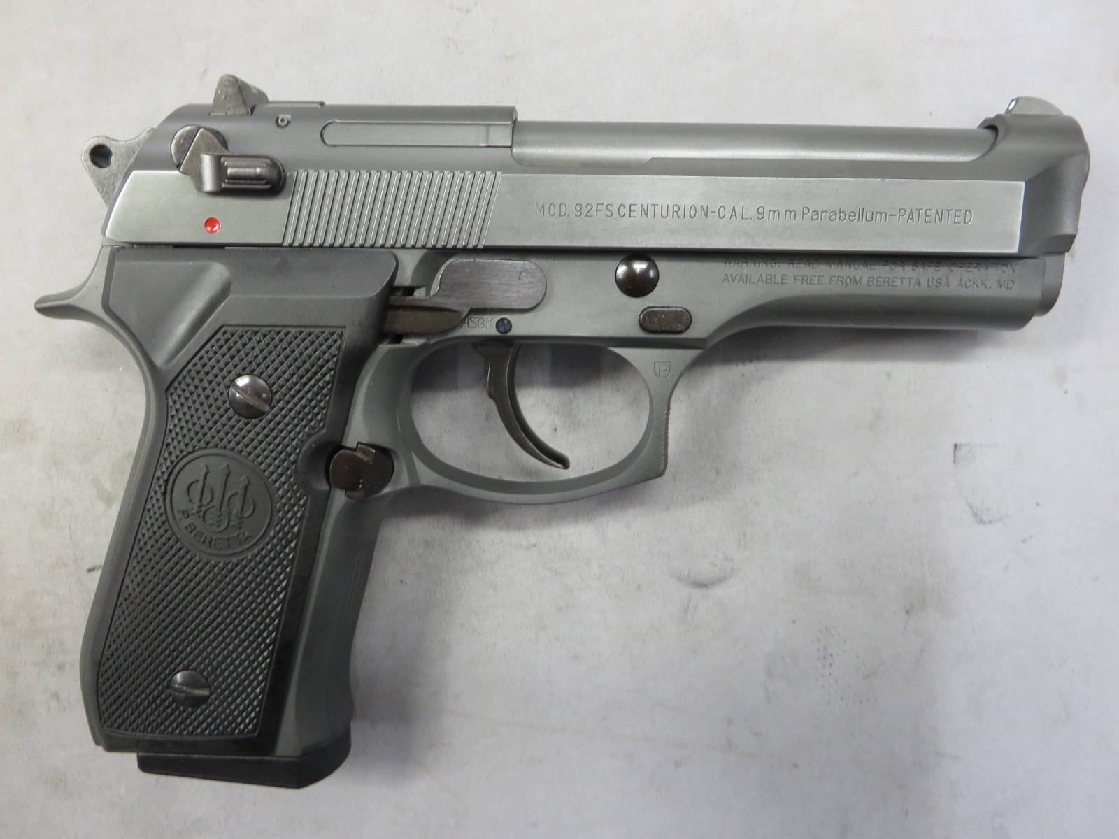 【ウエスタンアームズ】ベレッタM92FS センチュリオン カーボンブラックHW