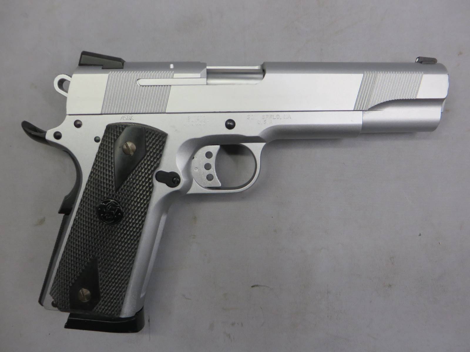 【ウエスタンアームズ】S&W SW1911 シルバー