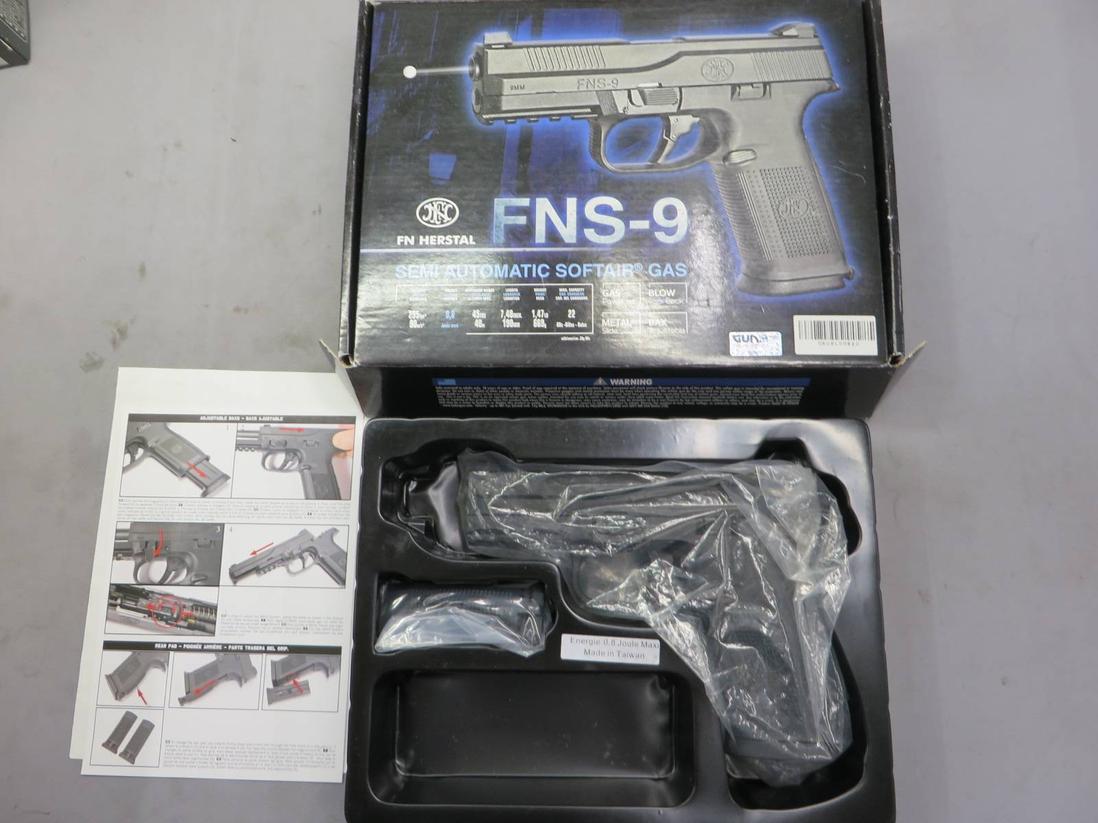 【CyberGun】FNS-9 メタルスライド