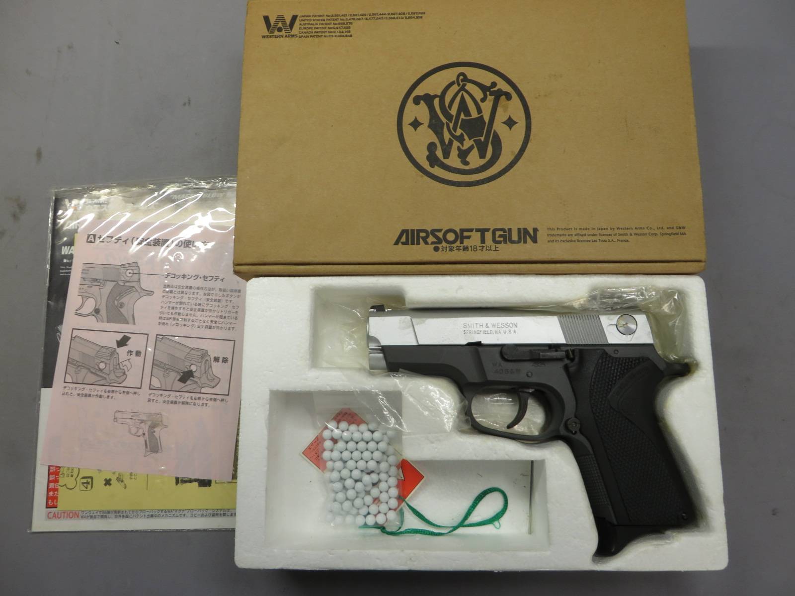 【ウエスタンアームズ】S&W ショーティ40 サイドキック