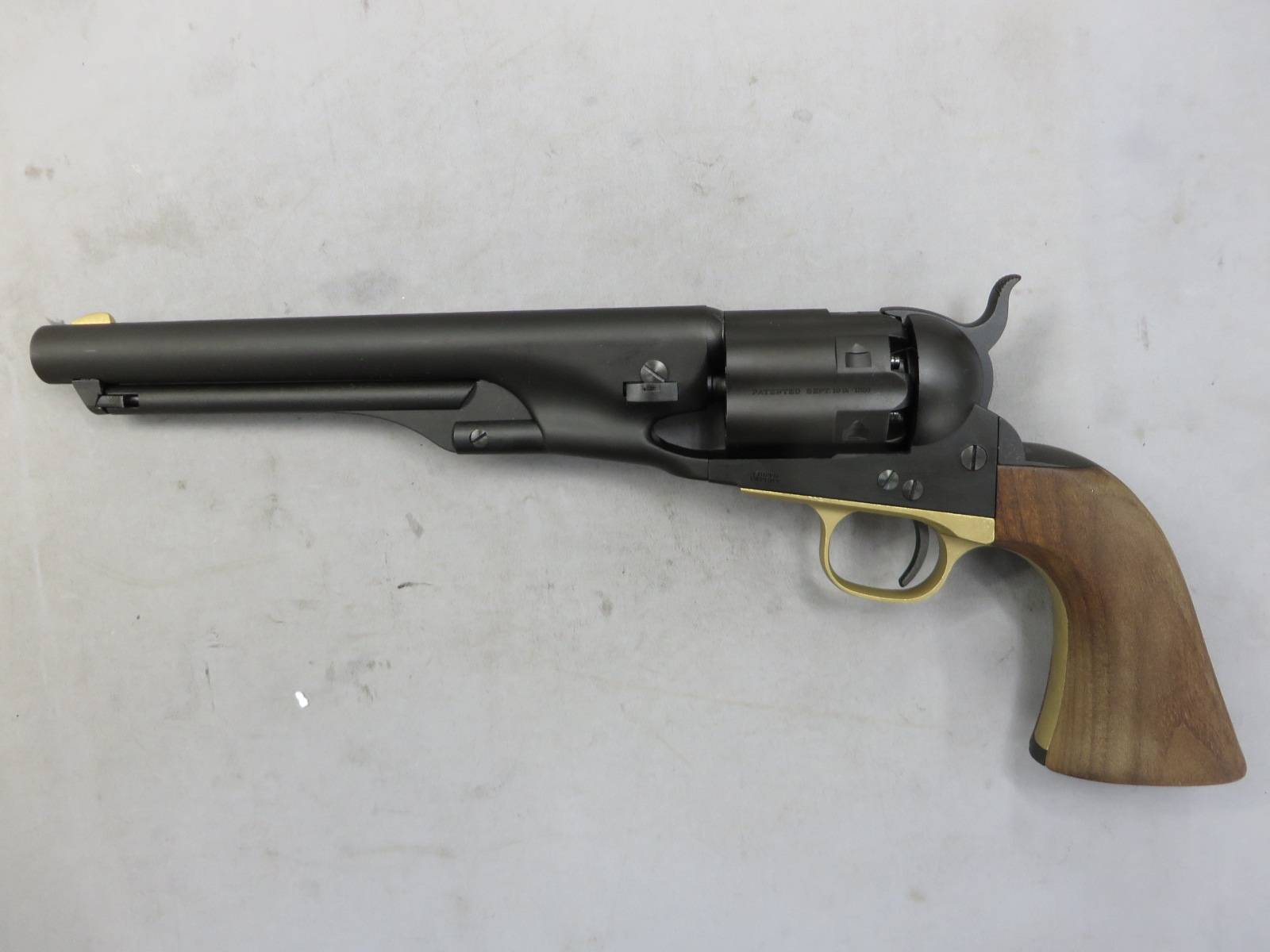 【CAW】コルトM1860 Army 7.5in HW With フル フルーテッド シリンダー モデルガン