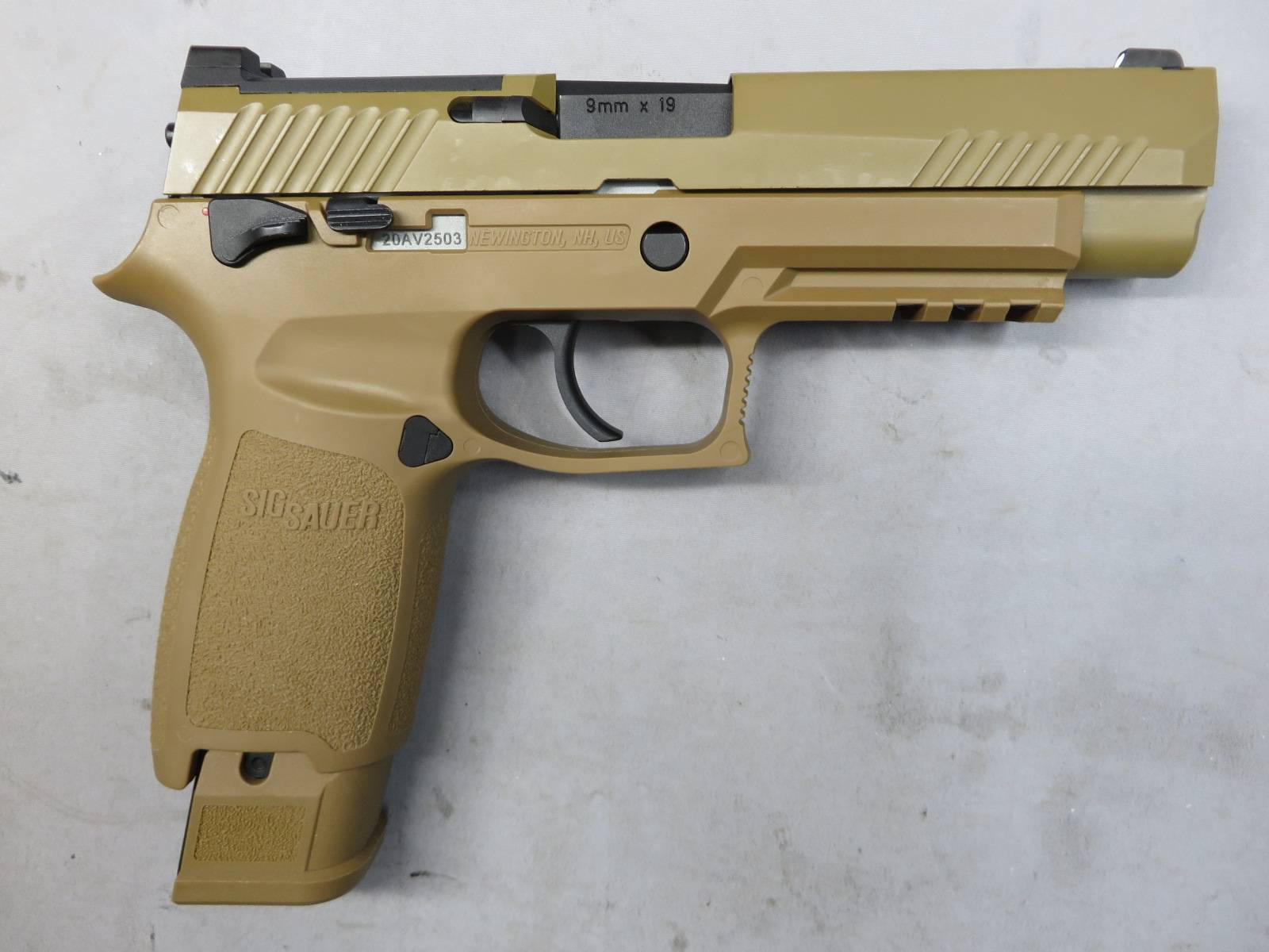 【SIG AIR・VFC】P320-M17 PROFORCE メタルスライド・ SIG SAUER アメリカ陸軍最新型制式採用拳銃