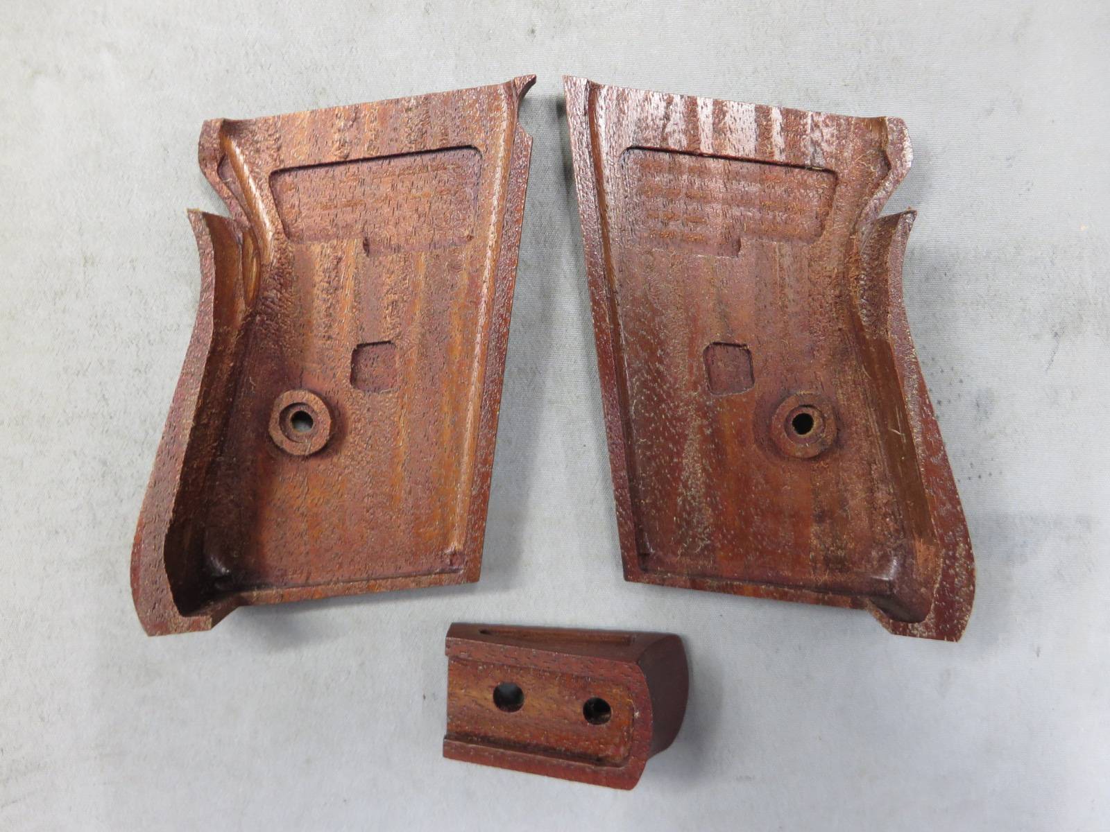 【If-Product】PPK （マルゼン製）木製グリップ + マガジンボトム