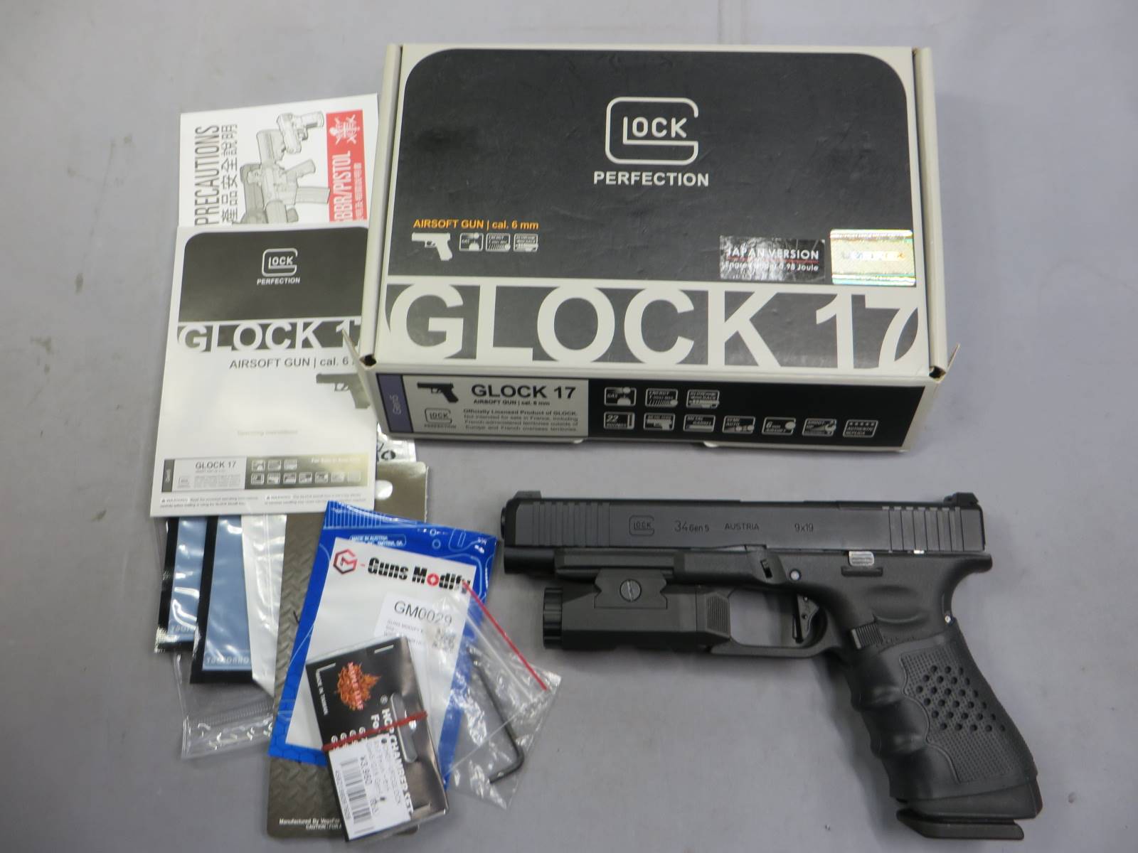 【UMAREX】G34 Gen.4  カスタム ・メタルスライド/・グロック34 Glock34