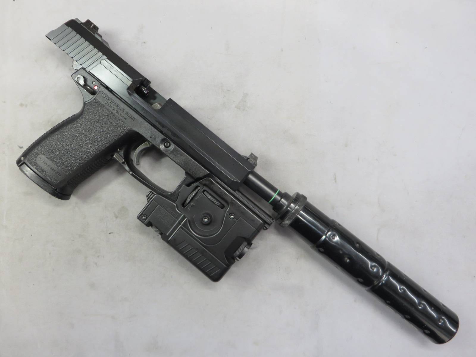【KSC】MK23 SOCOMピストル  05HK・東京マルイ ライトモジュール・サイレンサー