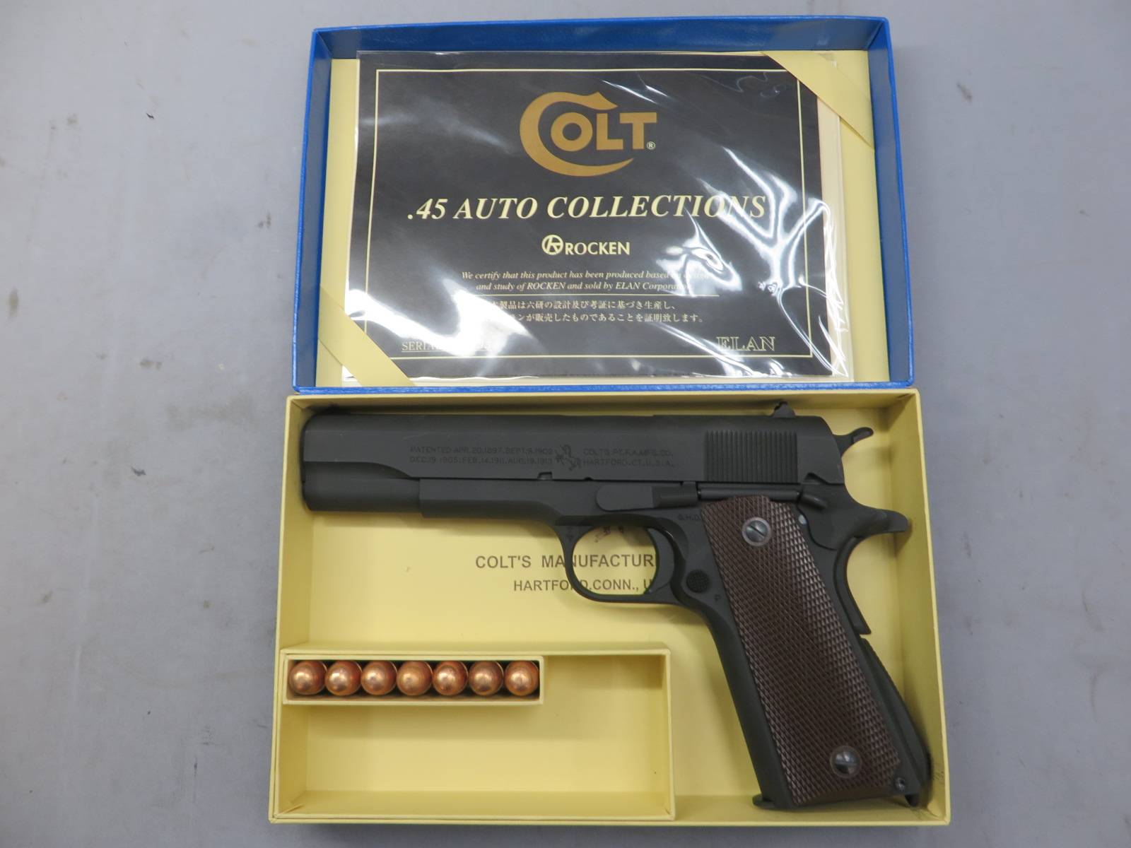 【エラン】コルト ガバメント M1911A1 モデルガン