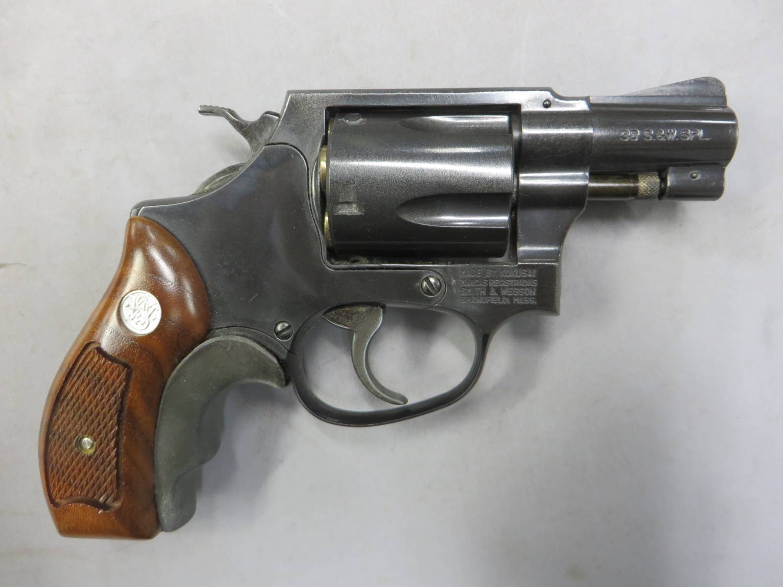 【コクサイ】S&W M36 2in スーパーHW・木製グリップ No.256  モデルガン