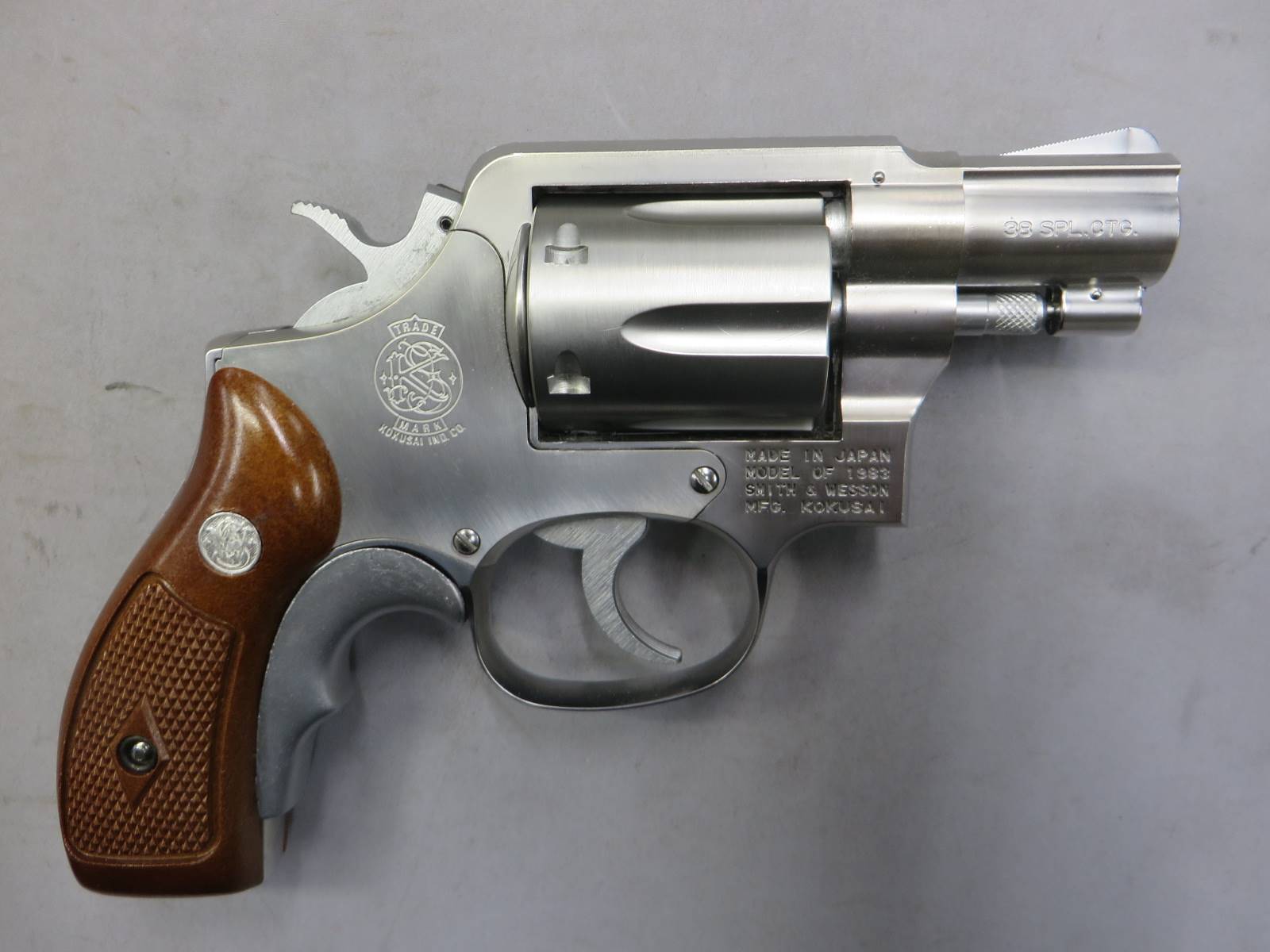 【コクサイ】S&W M64 2in No.82 モデルガン