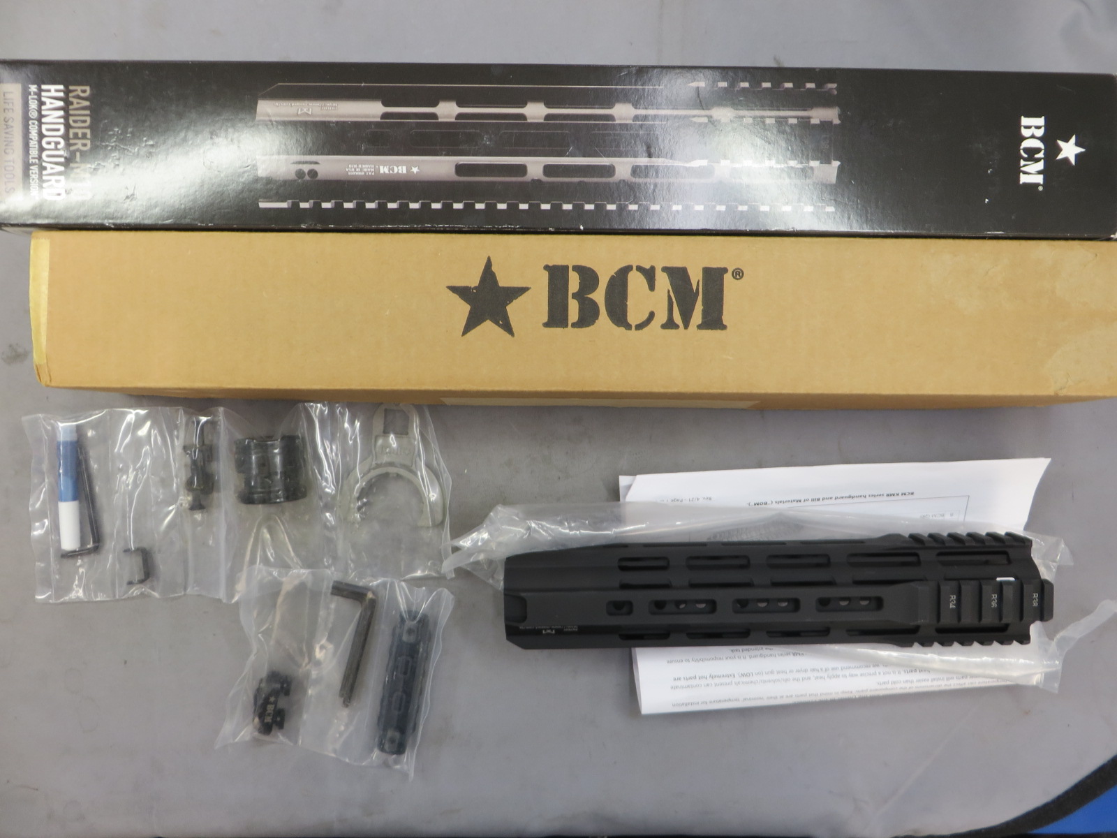 【BCM】RAIDER-M10 M-LOK ハンドガード（実物）