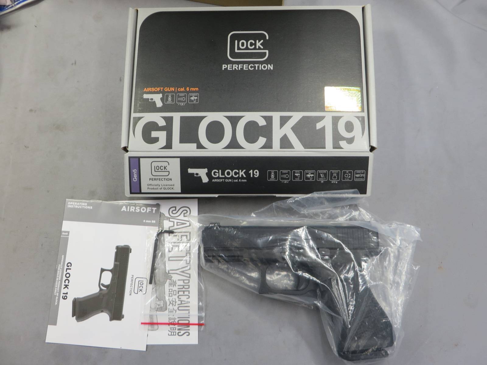 【UMAREX・VFC】グロック19 Gen.5 メタルスライド G19・Glock19