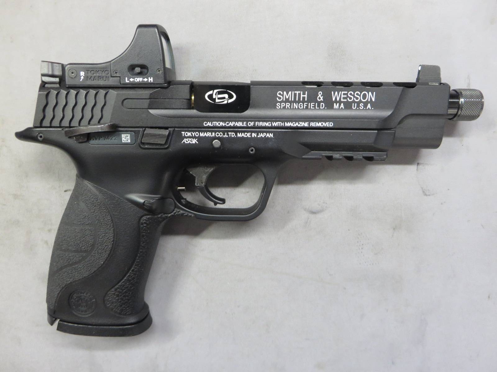 【東京マルイ】S&W M&P 9L PCポーテッド・マイクロプロサイト・Guarder カスタムパーツ