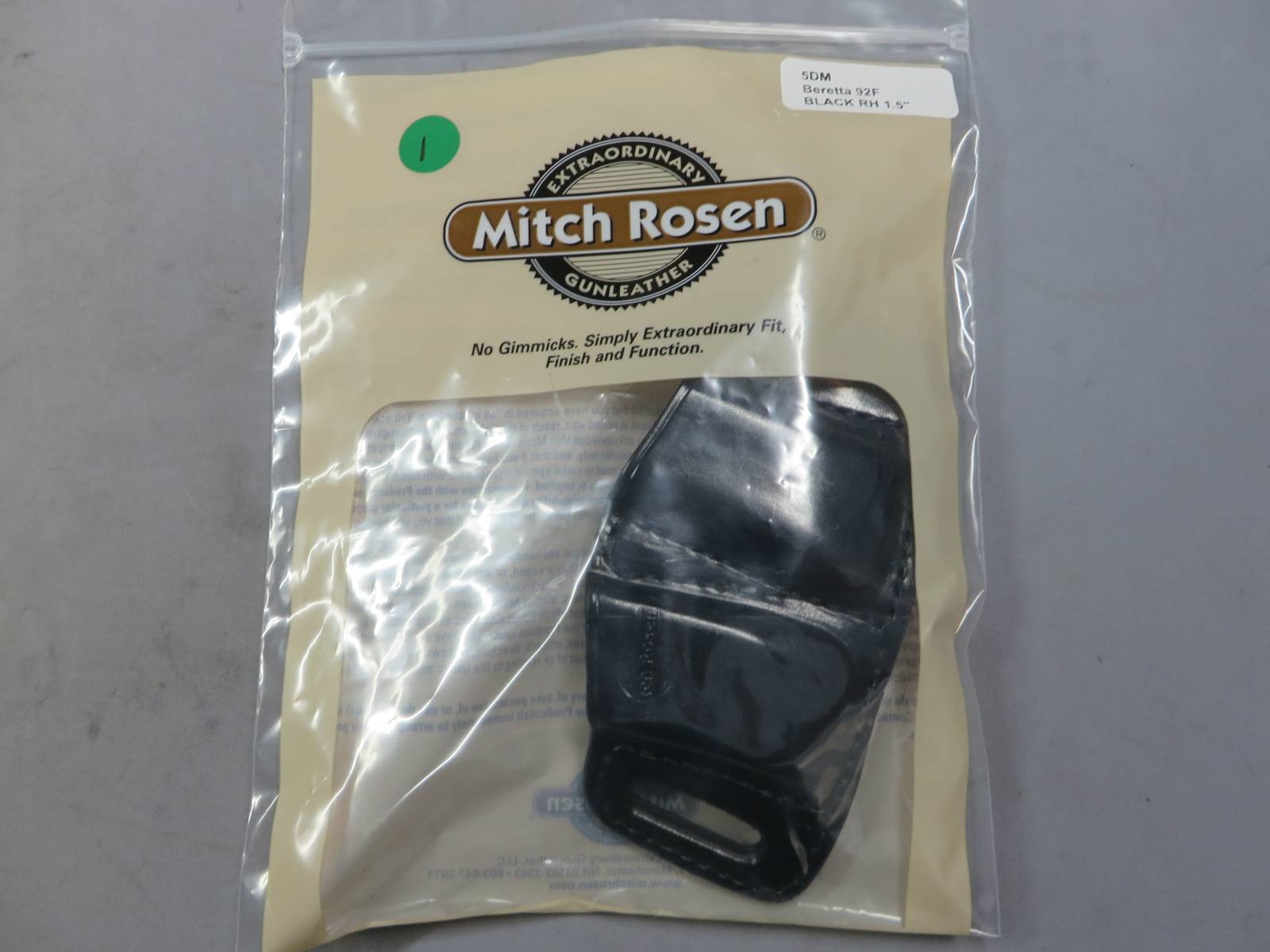 【Mitch Rosen】5M ベレッタ92Fブラック マガジンポーチ