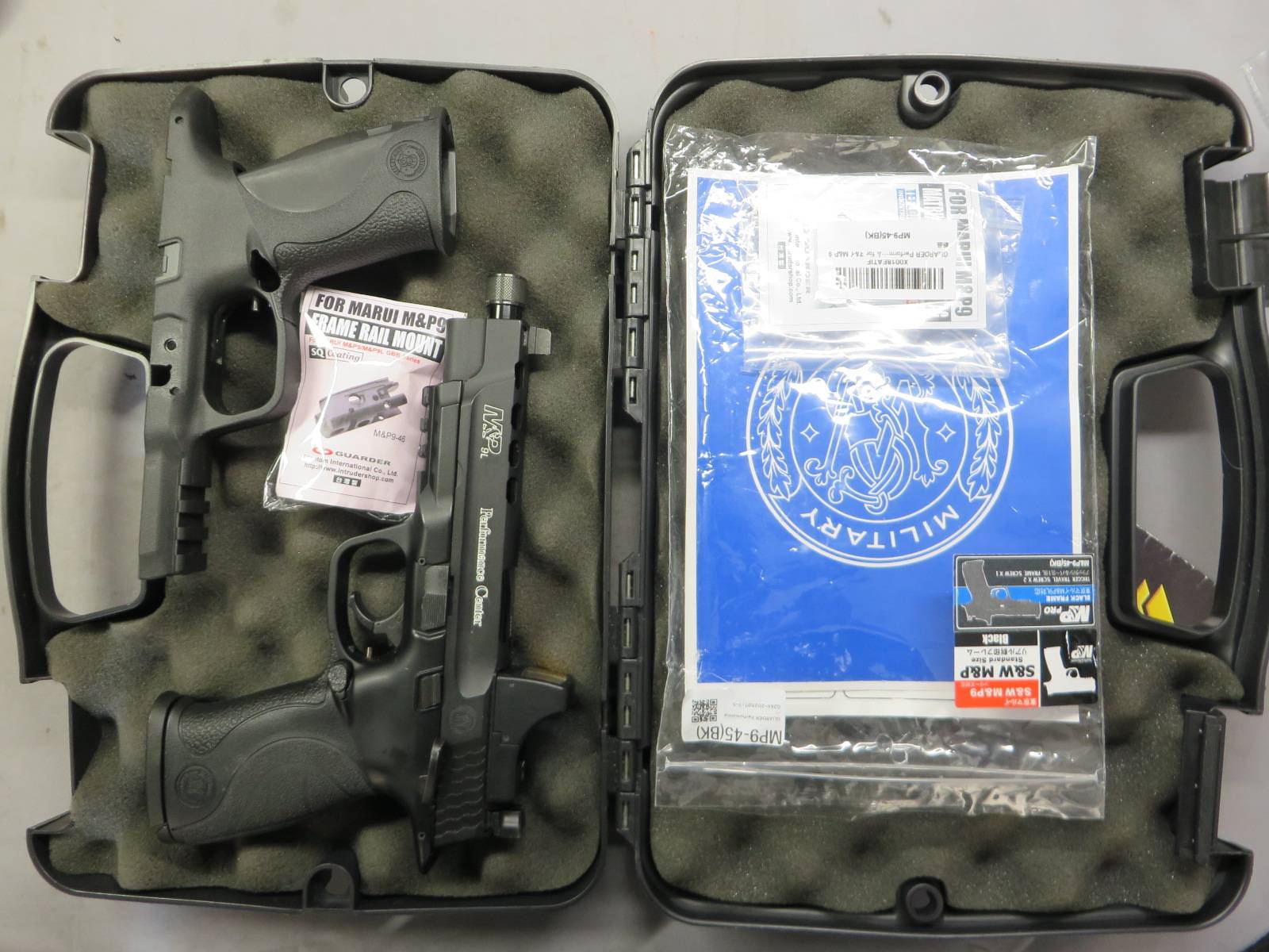 【東京マルイ】S&W M&P 9L PCポーテッド・マイクロプロサイト・Guarder カスタムパーツ