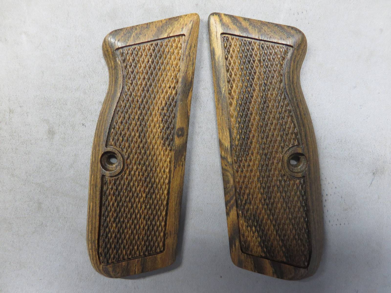 【If-Product】CZ75 （KSC）木製グリップ・ポコテ材