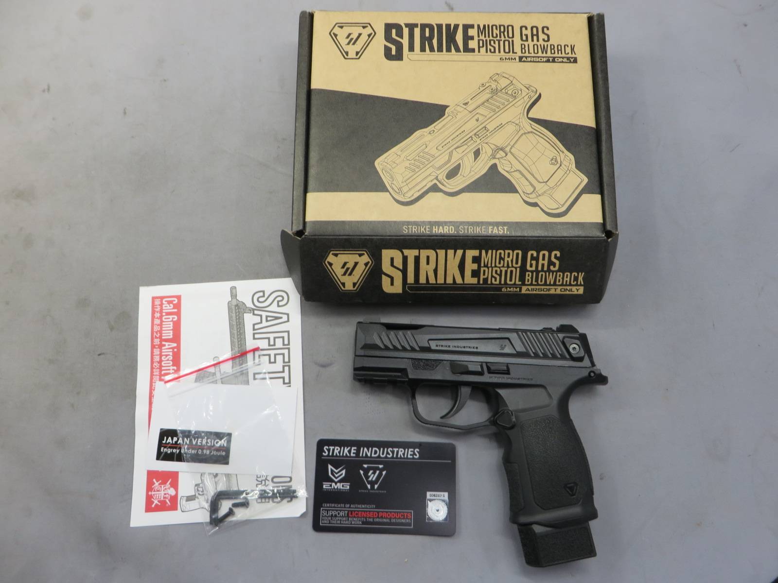 【EMG・VFC】Strike Industries SMP P365・メタルスライド