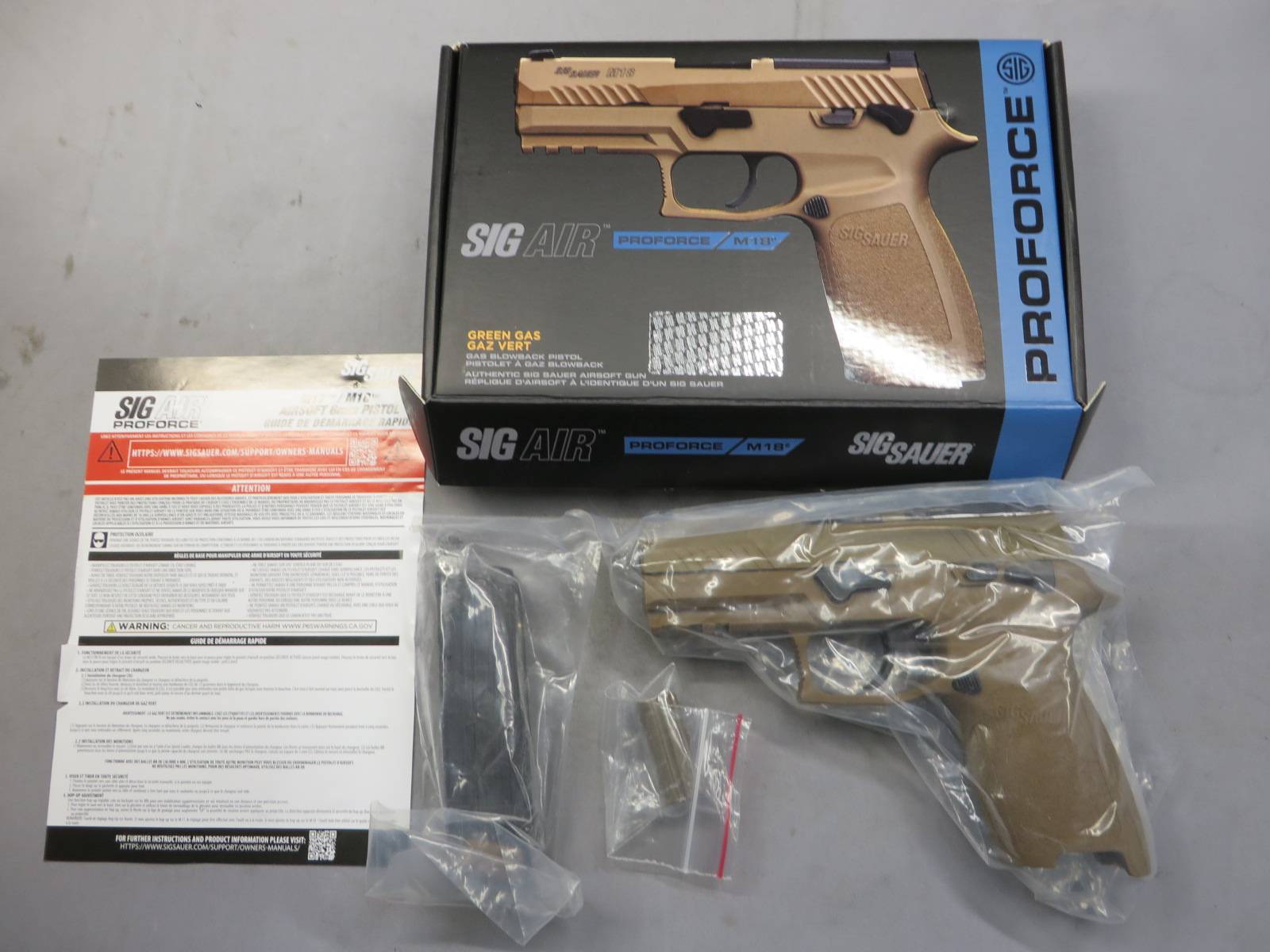 【SIG AIR・VFC】SIG M18 PROFORCE・メタルスライド