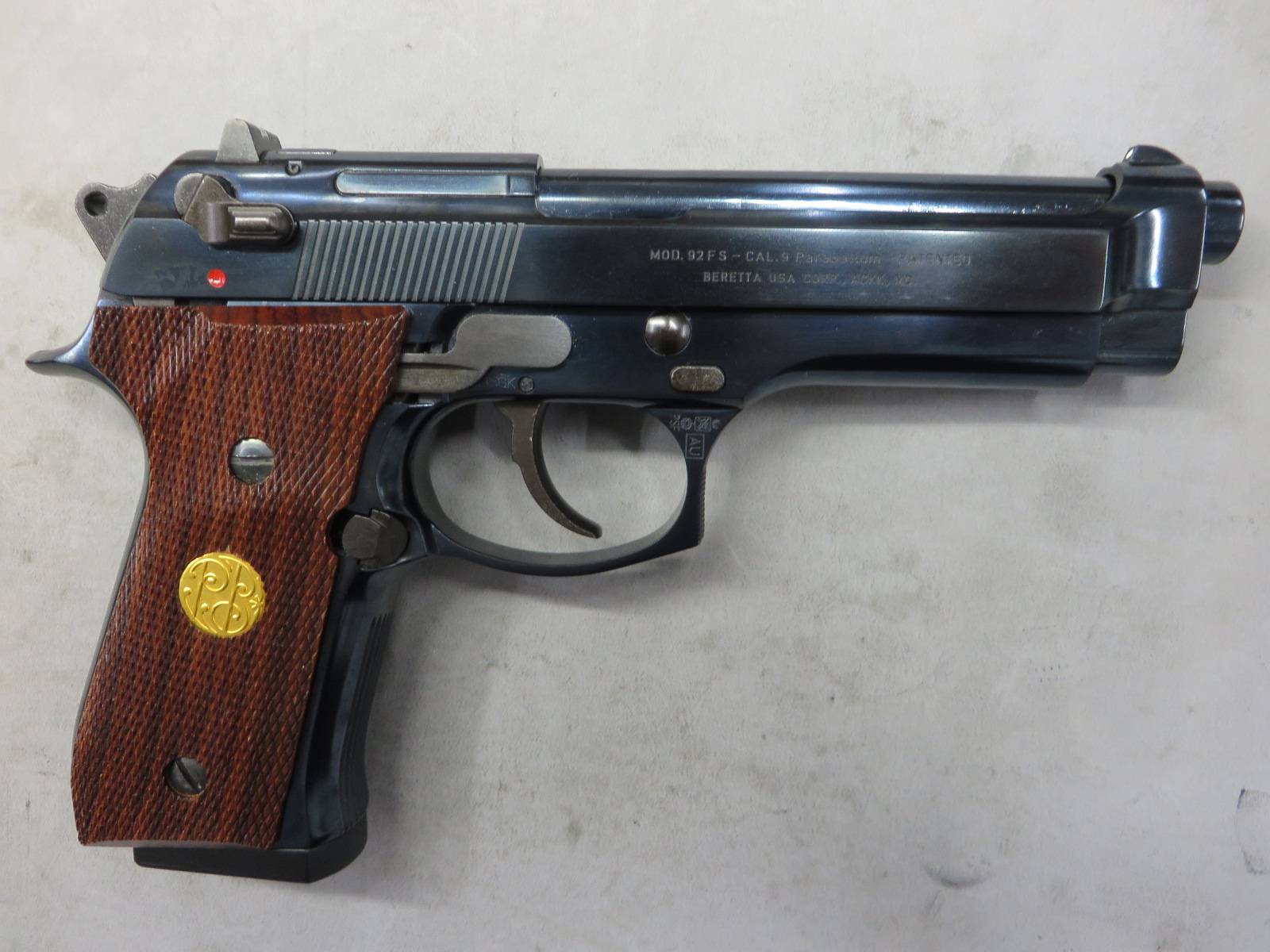 【ウエスタンアームズ】ベレッタM92FS ブルースチールカスタム