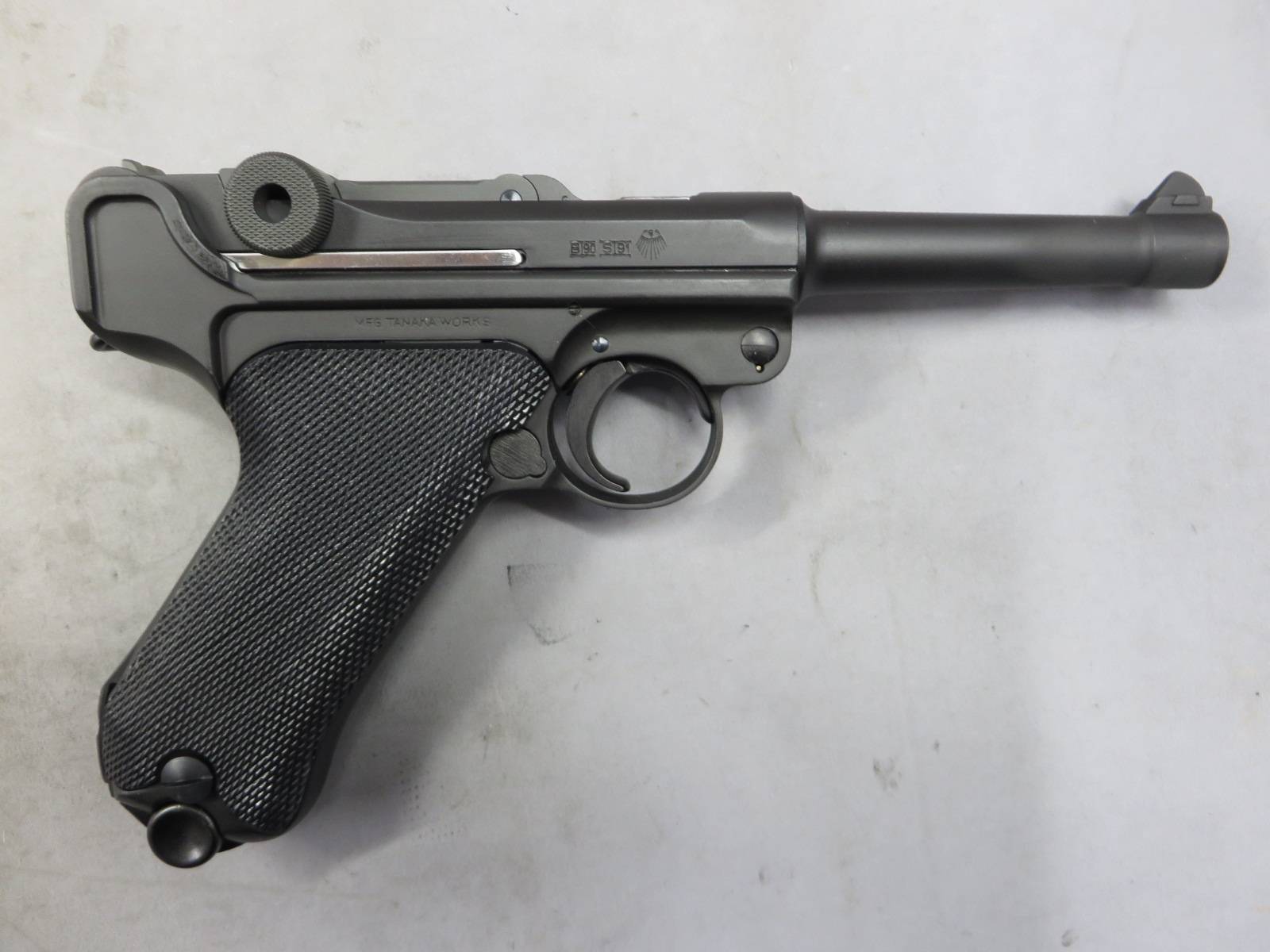 【タナカ】ルガーP08 4in Mauser S/42 Code.K Date 1934 HW
