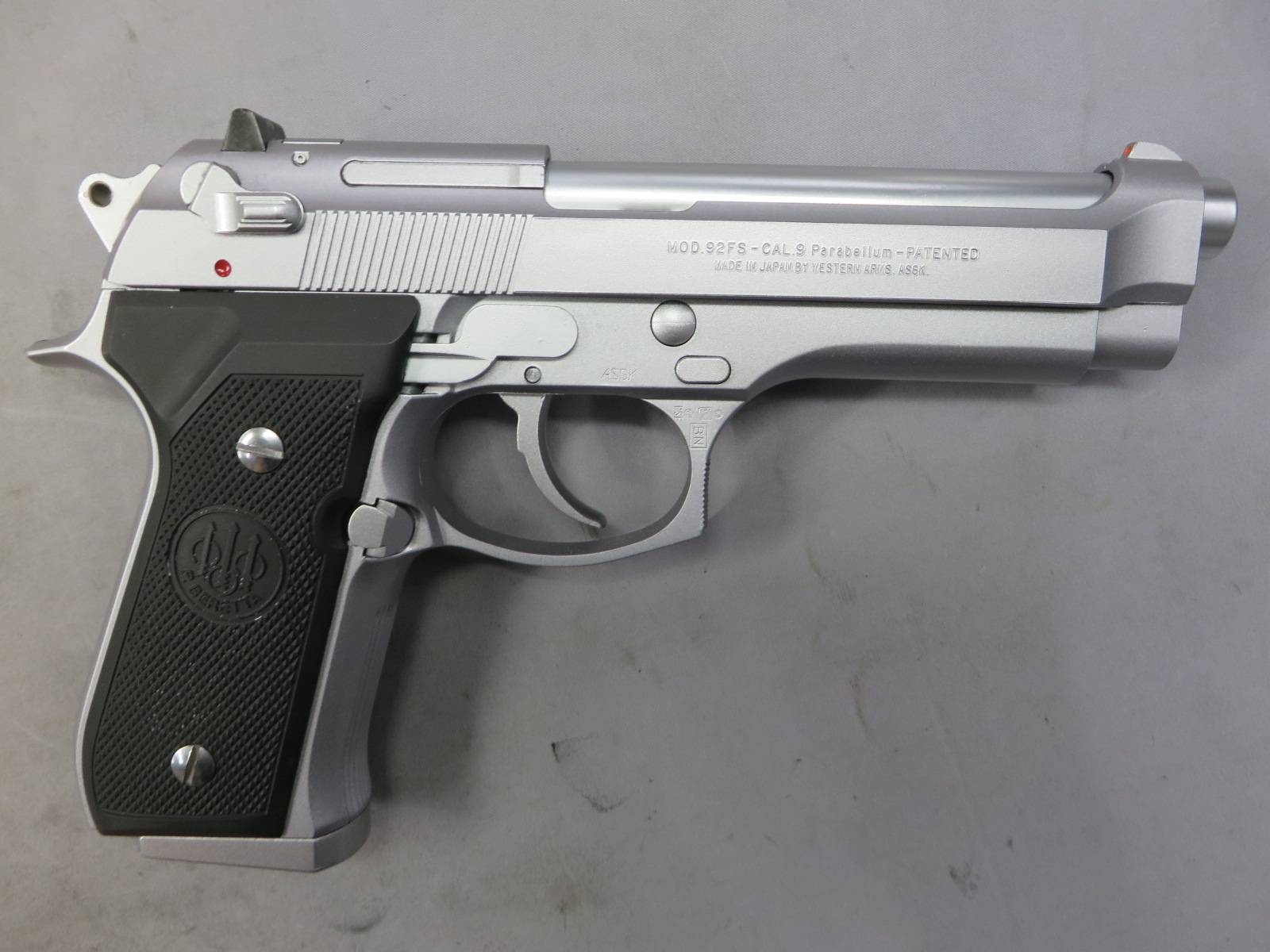 【ウエスタンアームズ】ベレッタM92FS INOX ソルト
