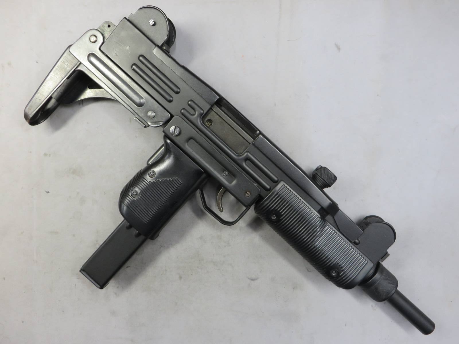 【マルシン】UZI SMG メタルストック PULG FIREカートリッジ SMG・金属モデルガン