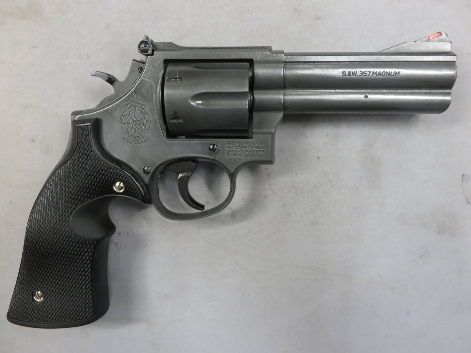 【マルシン】S&W M586 4in エクセレント HW プラグリップ　 モデルガン