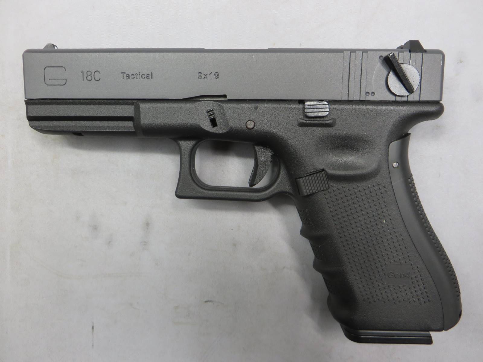 【WE】グロック18C Gen.4 刻印入り メタルスライド　G18C・Glock18C