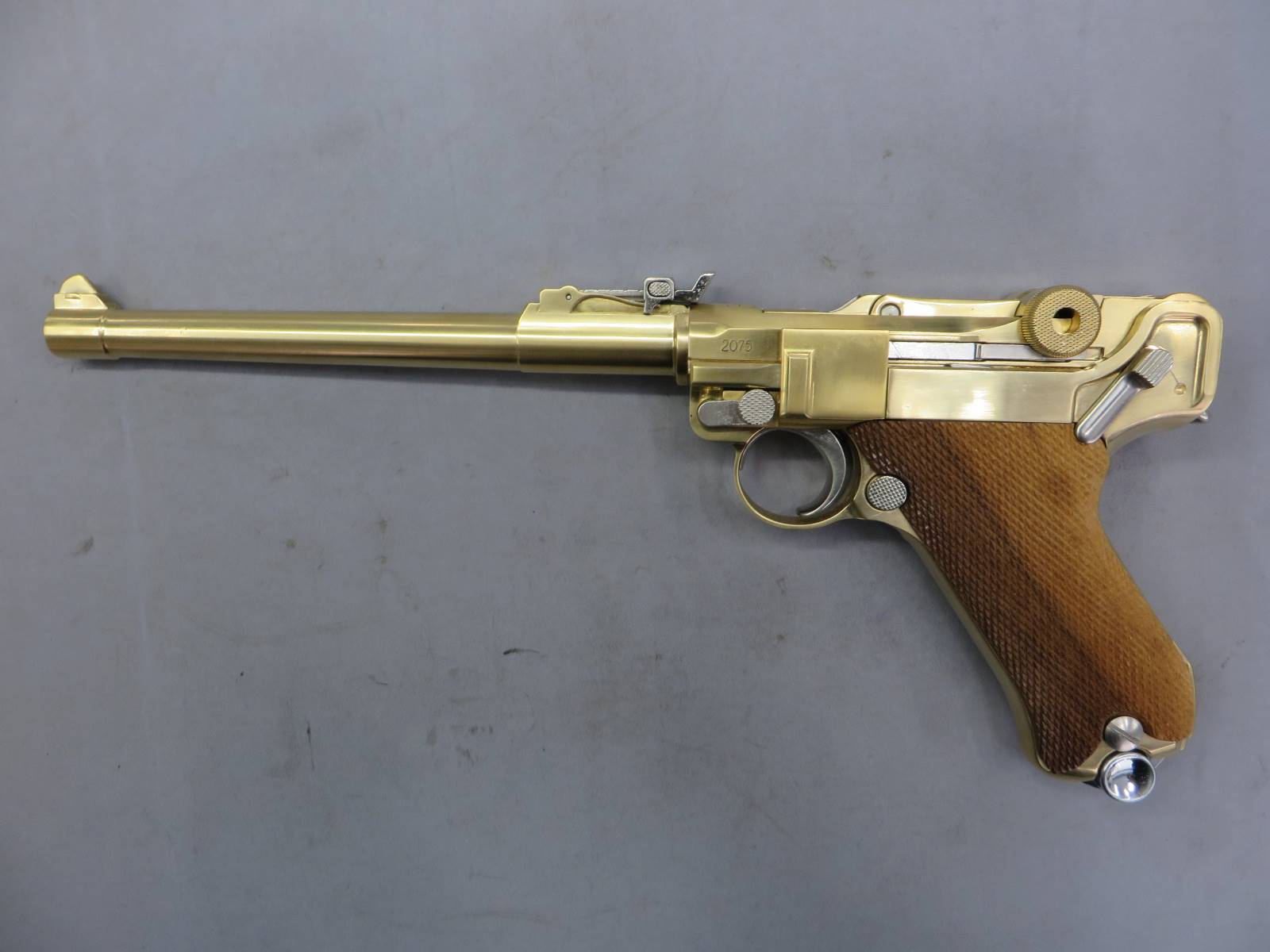 【マルシン】ルガーP08 8in 木製グリップ SMG・金属モデルガン