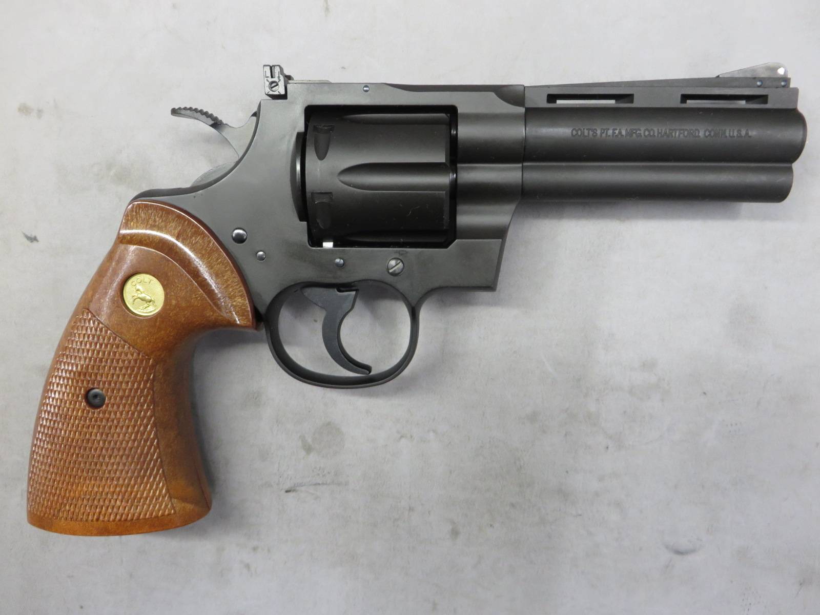 【タナカ】コルトパイソン.357mag 4in R-model HW モデルガン