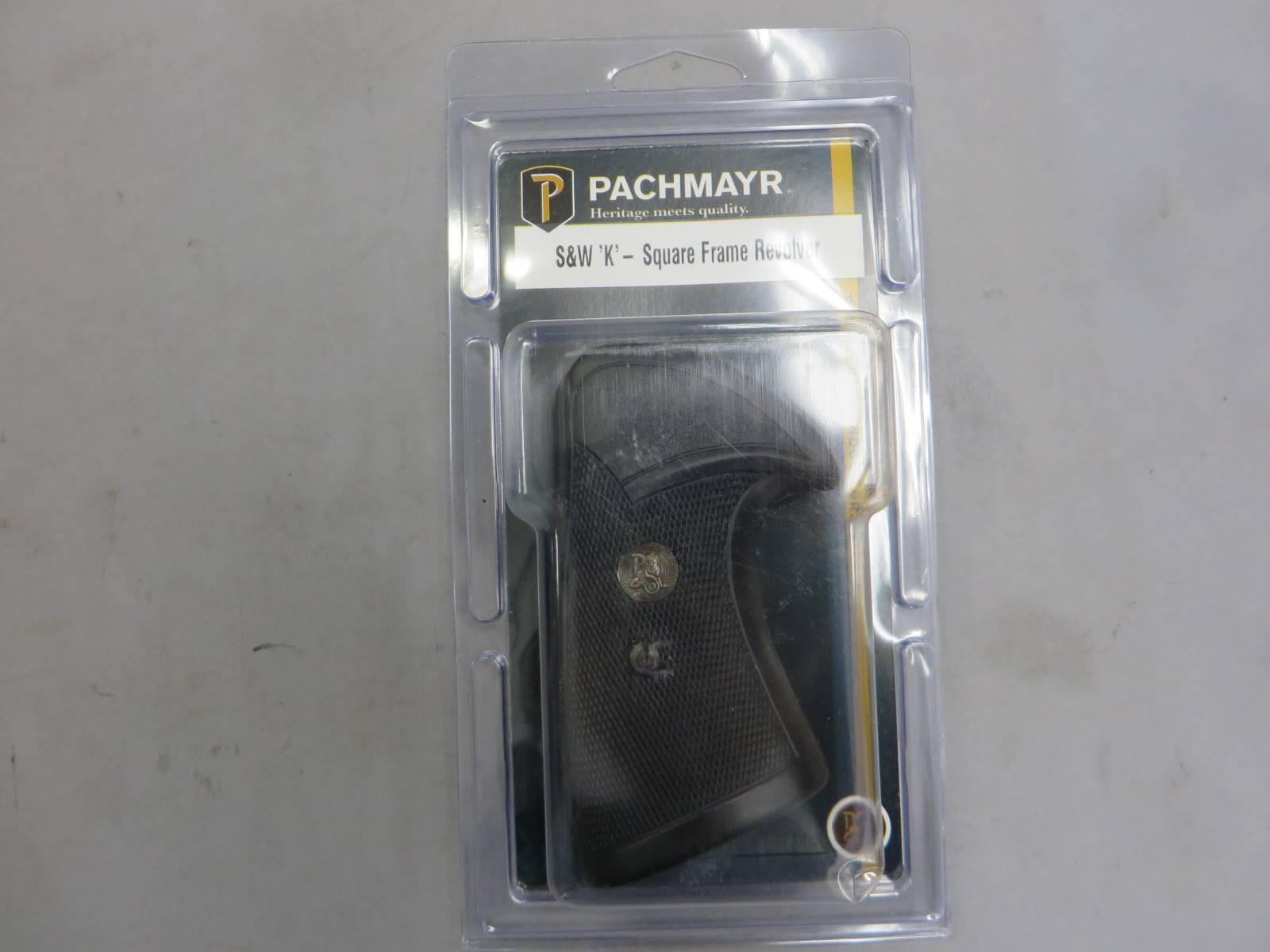 【パックマイヤー】S&W Kフレーム スクエアフレーム ラバーグリップ