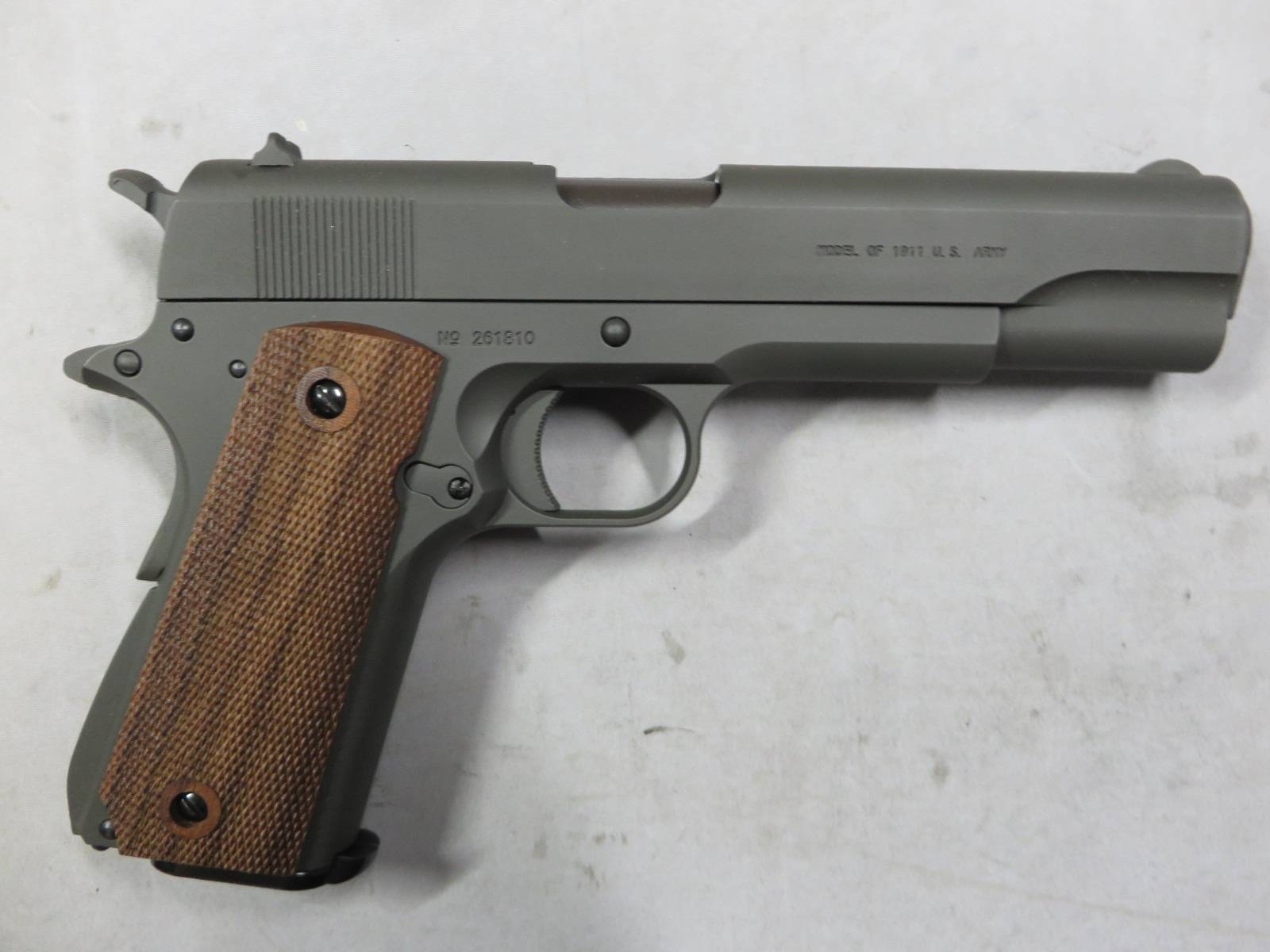 【BATON Airsoft】M1911A1 CO2 GBB　リミテッド　セラコート　リアルウッド