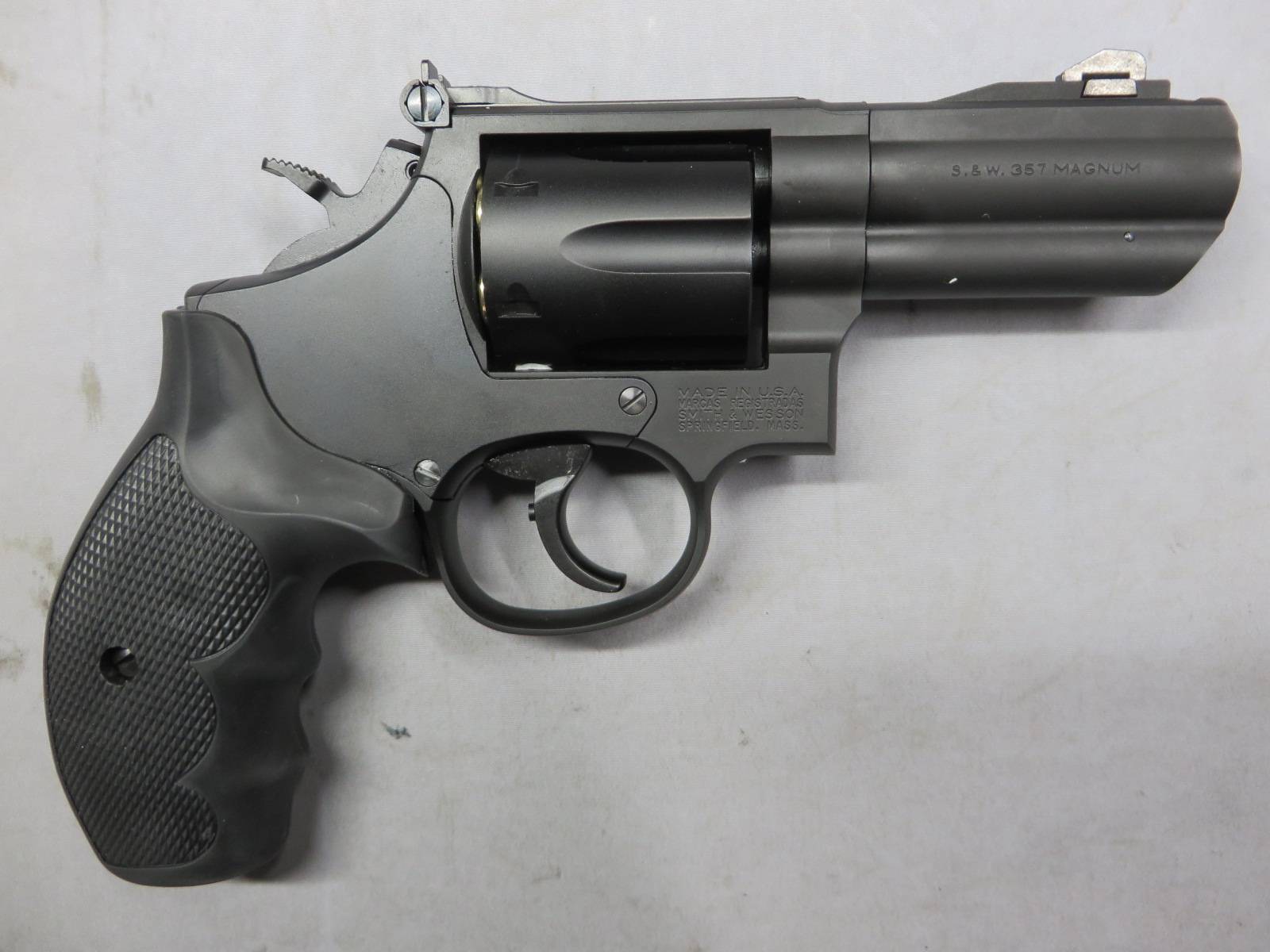 【タナカ】S&W M19 PC K-Comp 3in HW Ver.3　ガスガン