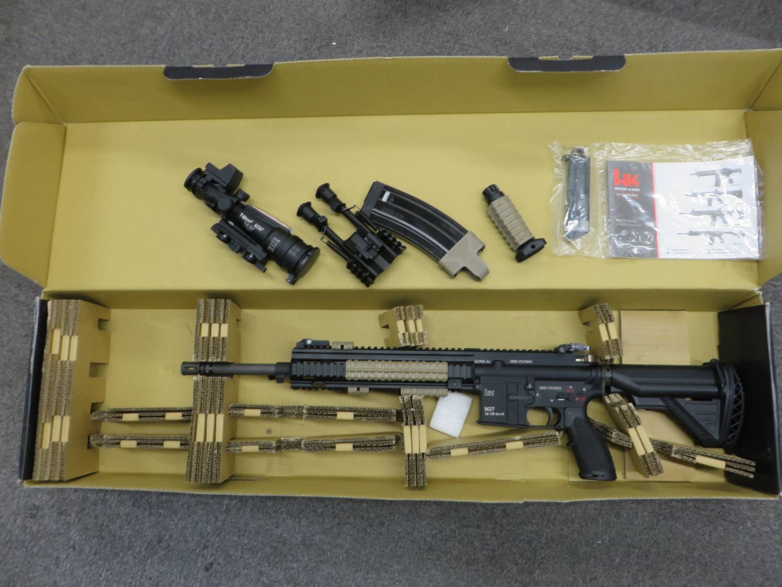 【VFC・UMAREX】H&K M27 IAR GBBR・外装パーツ