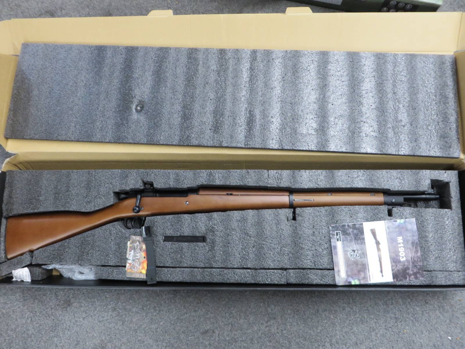 【S&T】スプリングフィールド M1903小銃 リアルウッド　エアーコッキング・ボルトアクションライフル